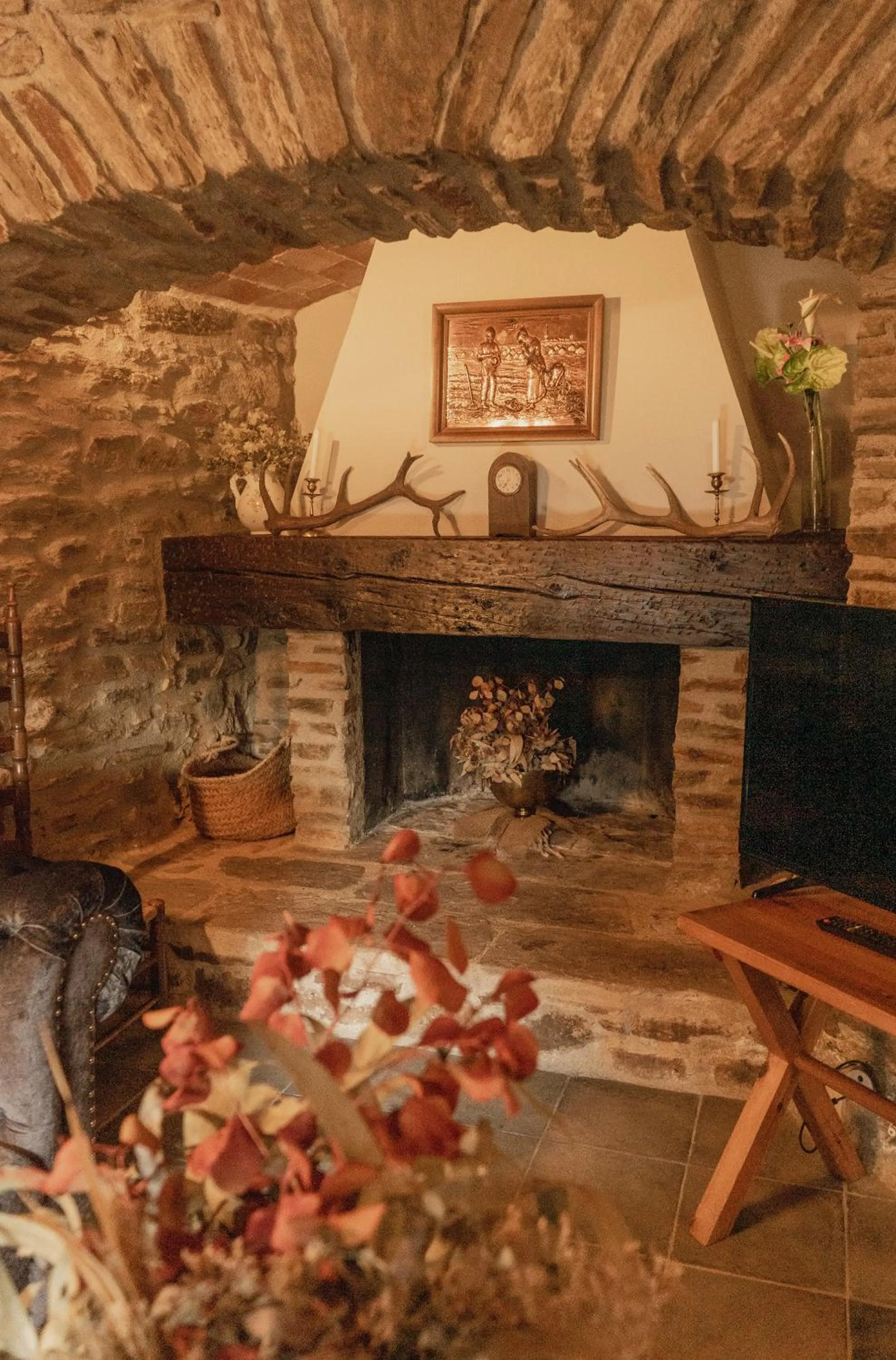 Living room in Mas D'en Roqueta