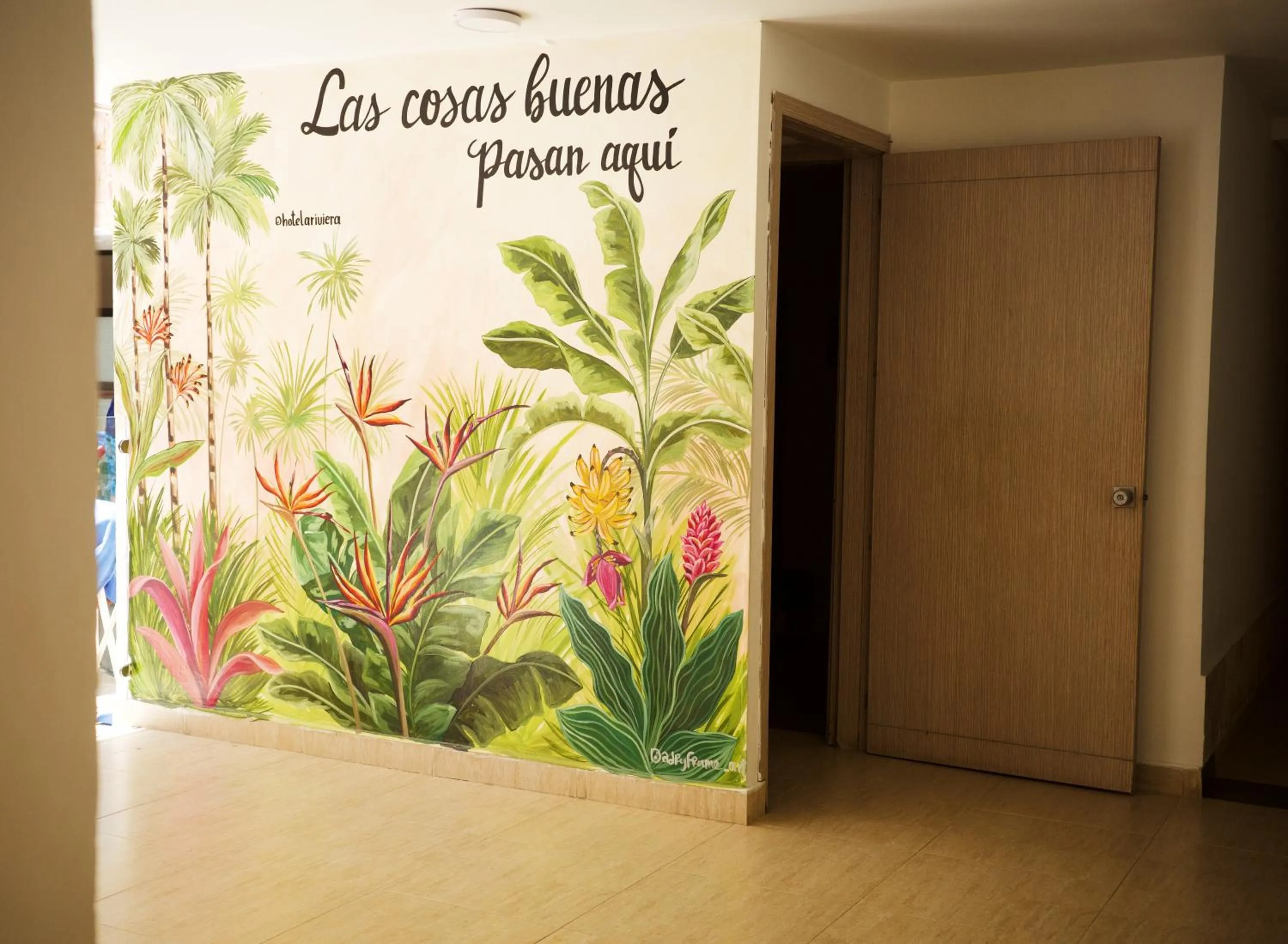 Living room in Hotel La Riviera