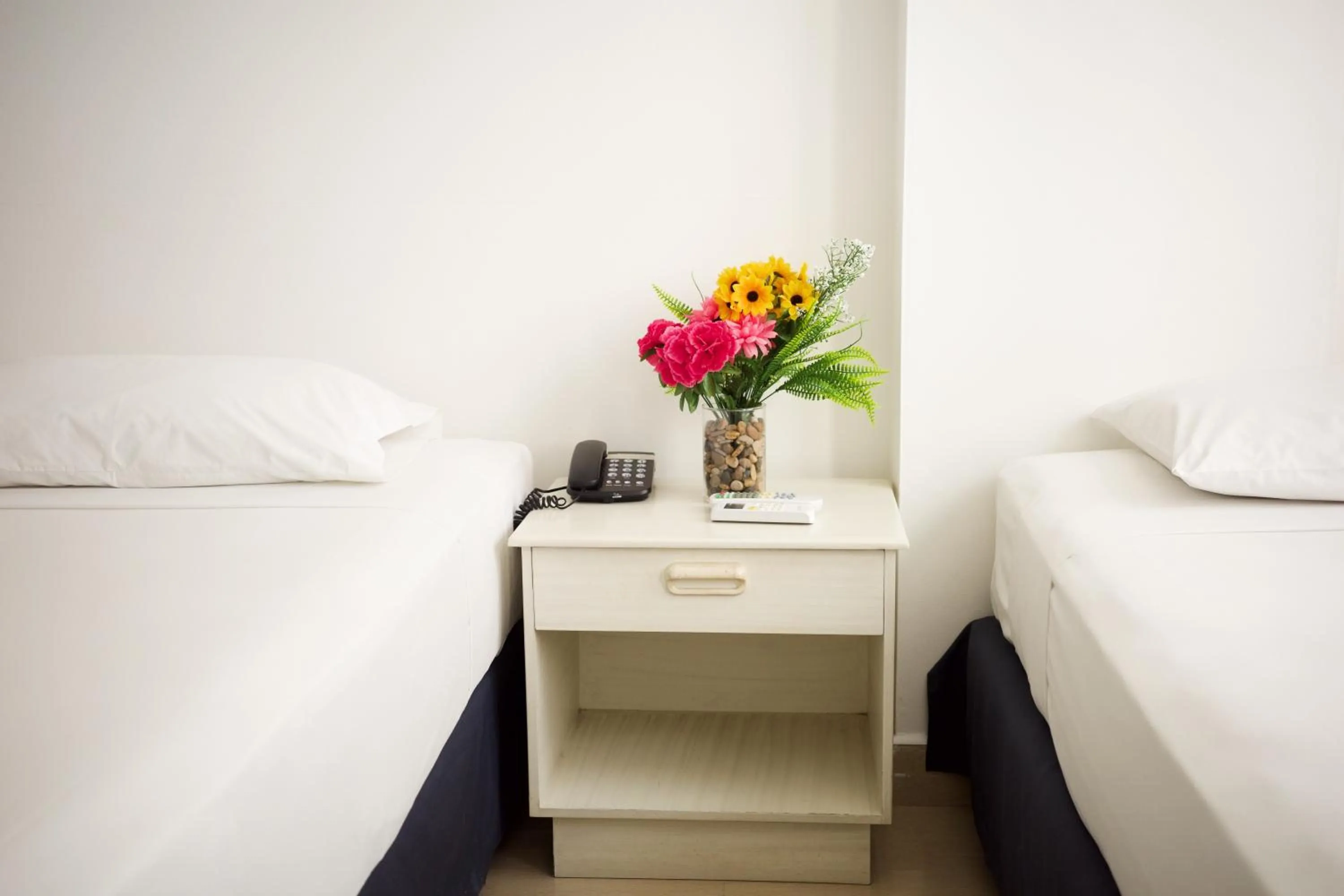 Bed in Hotel La Riviera