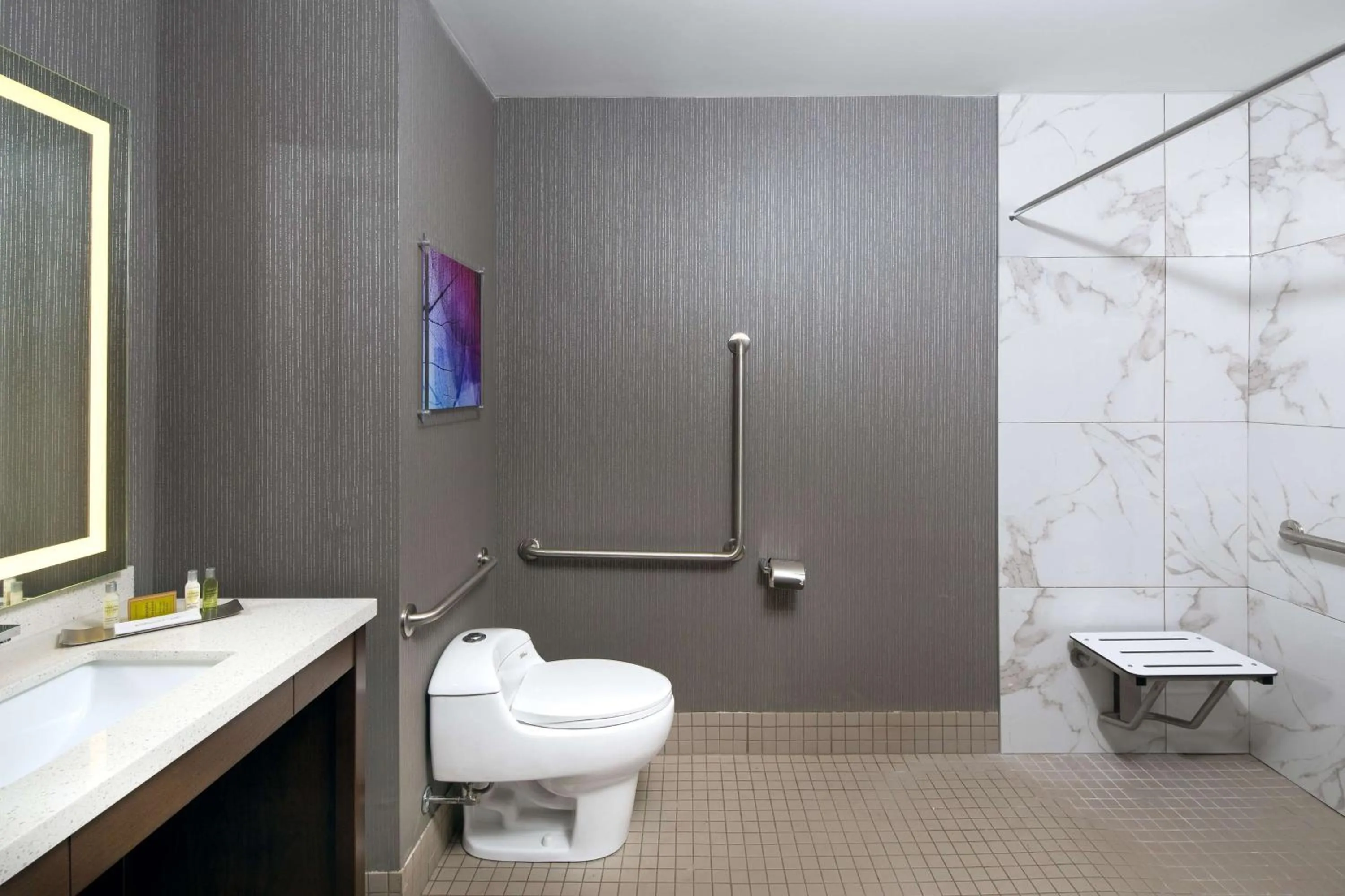 Bathroom in DoubleTree By Hilton Halifax Dartmouth