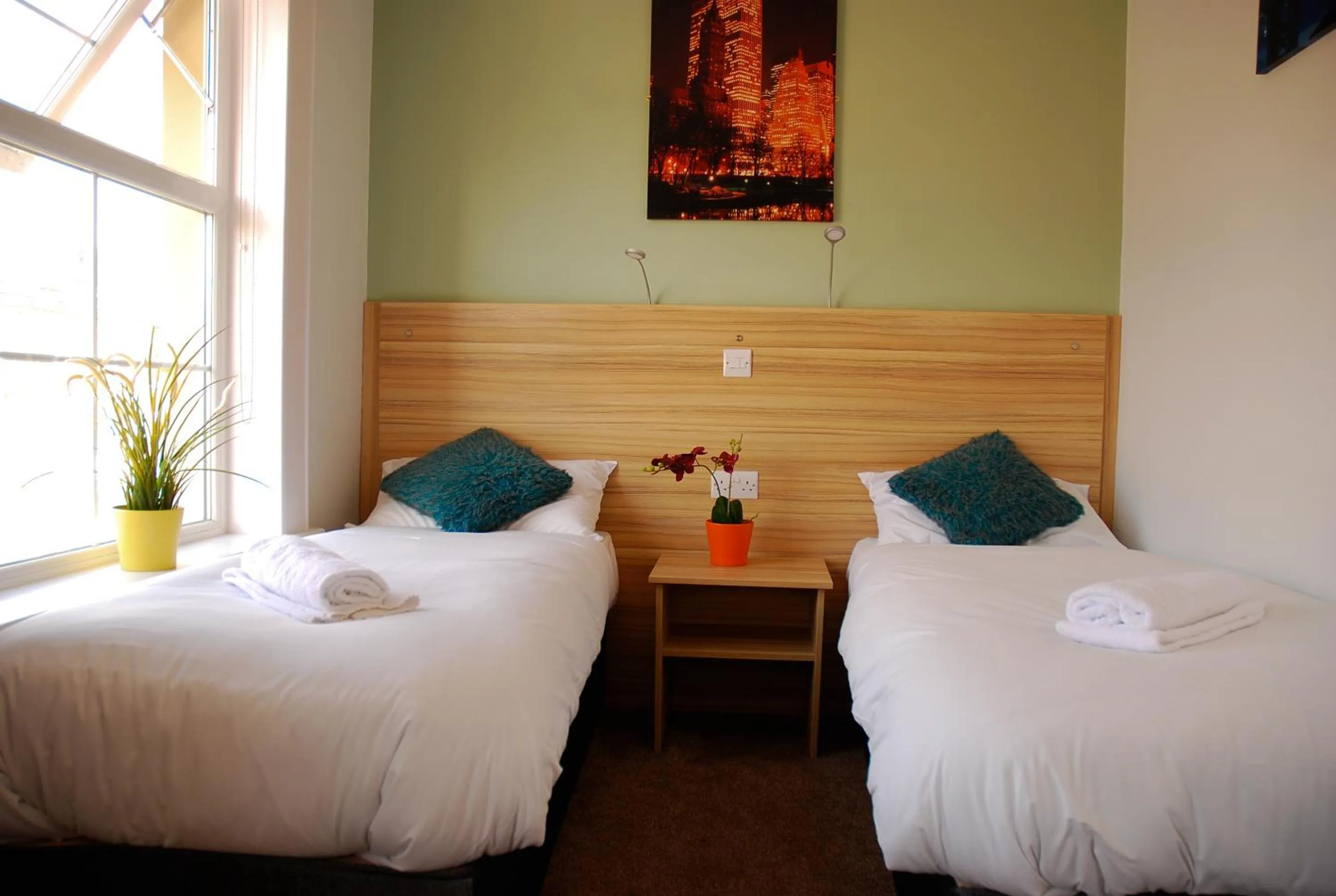 Bed in Botanic Rest Queens Quarter