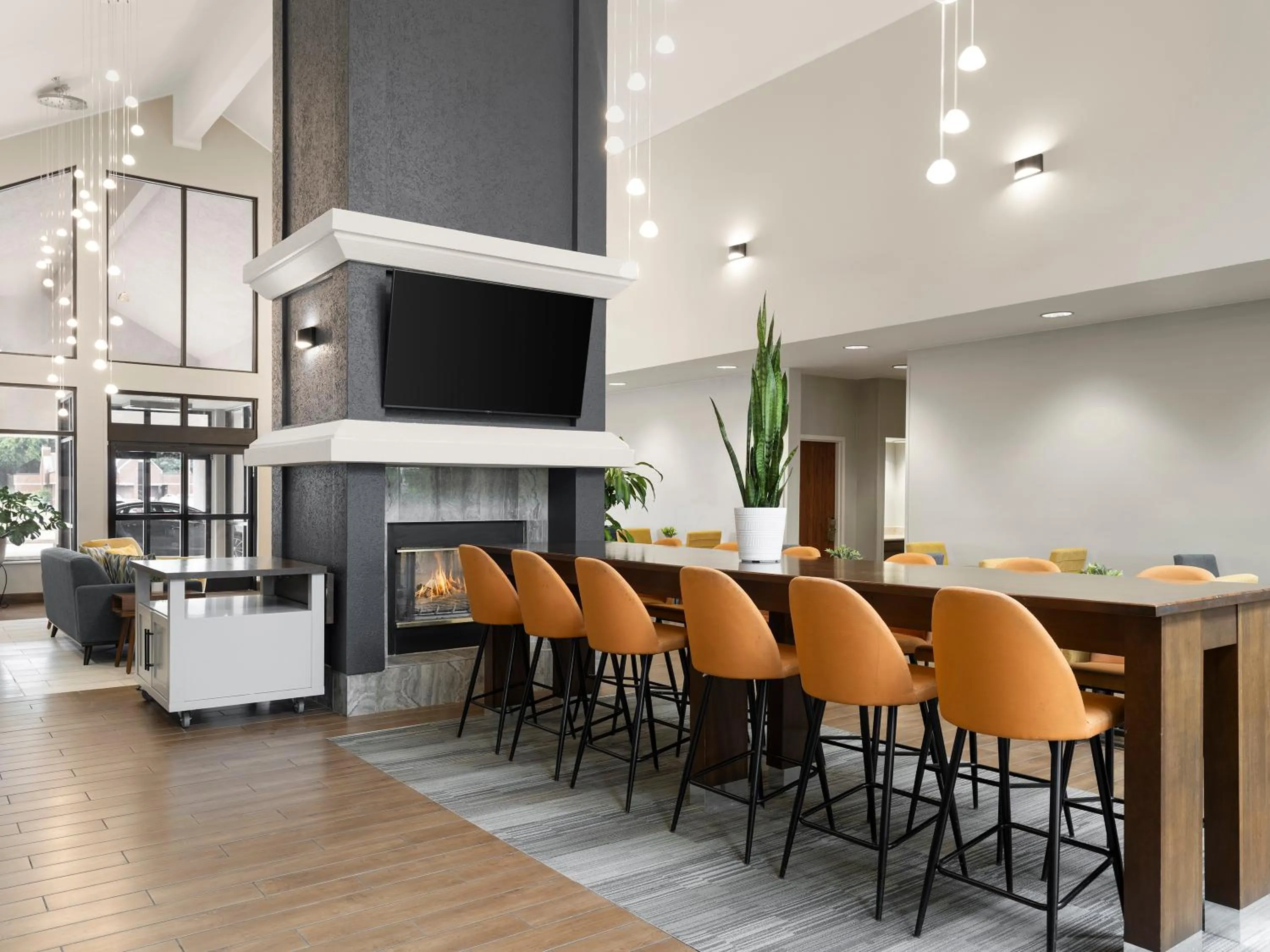 Lobby or reception in Larkspur Landing South Bend