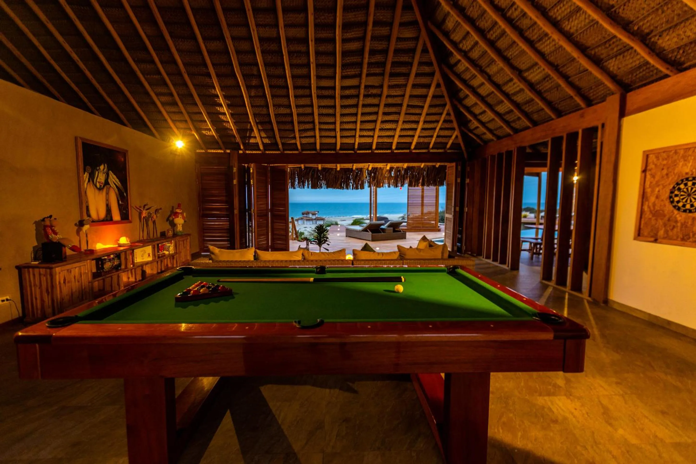 Game Room in Casa Safran Vichayito