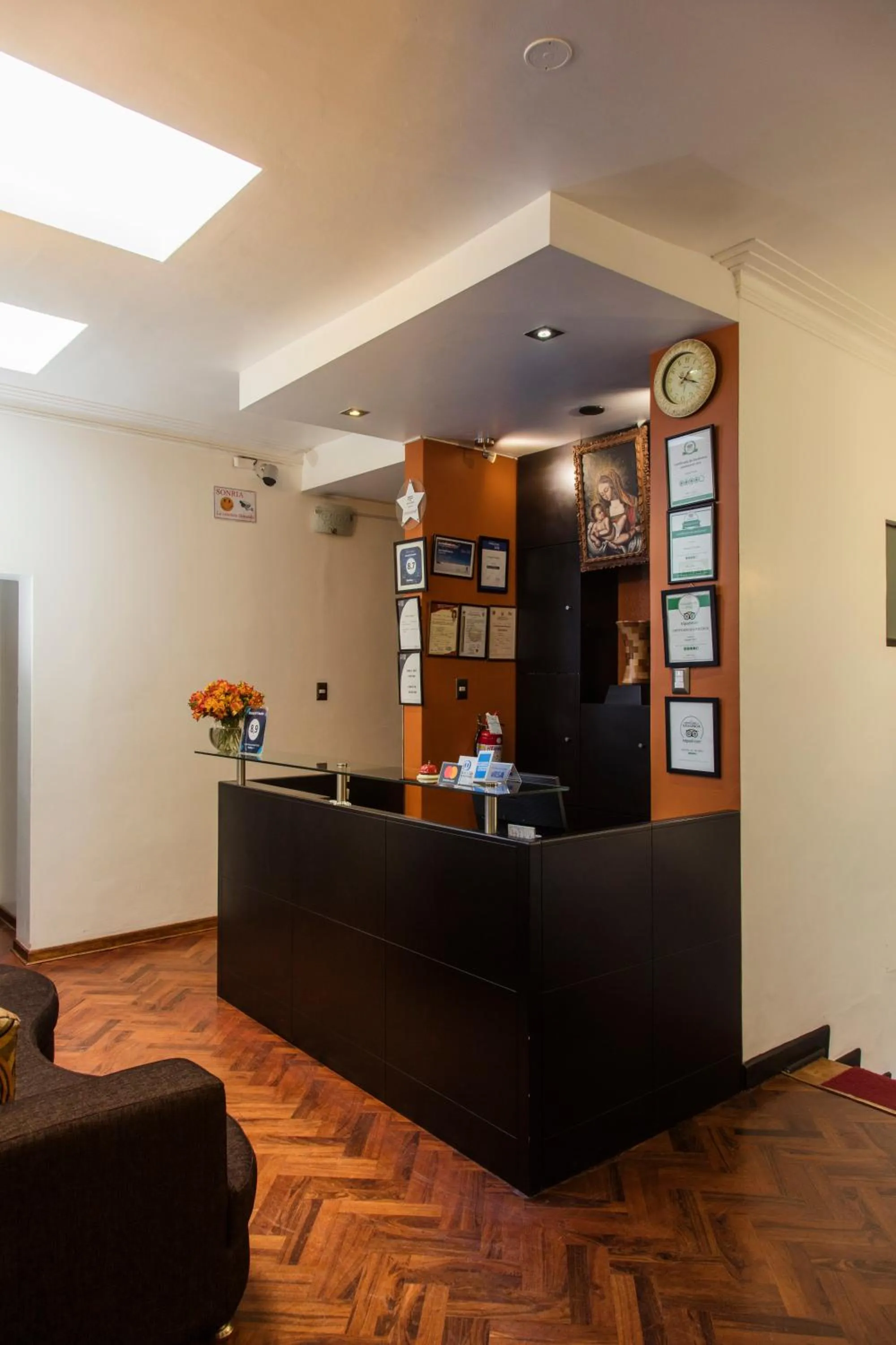 Lobby or reception in Hostal & Apartments El Triunfo