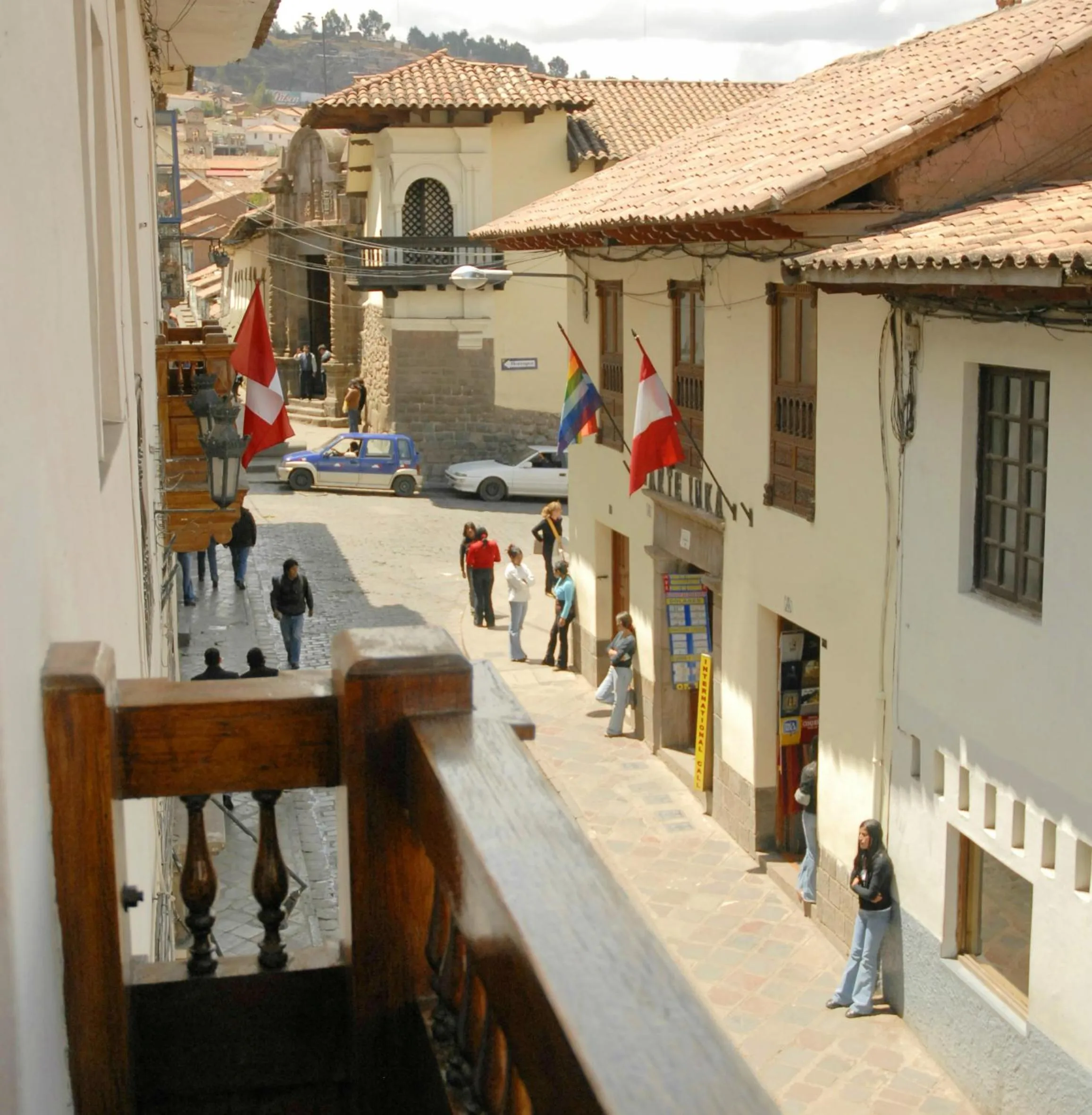 Street view in Hostal & Apartments El Triunfo