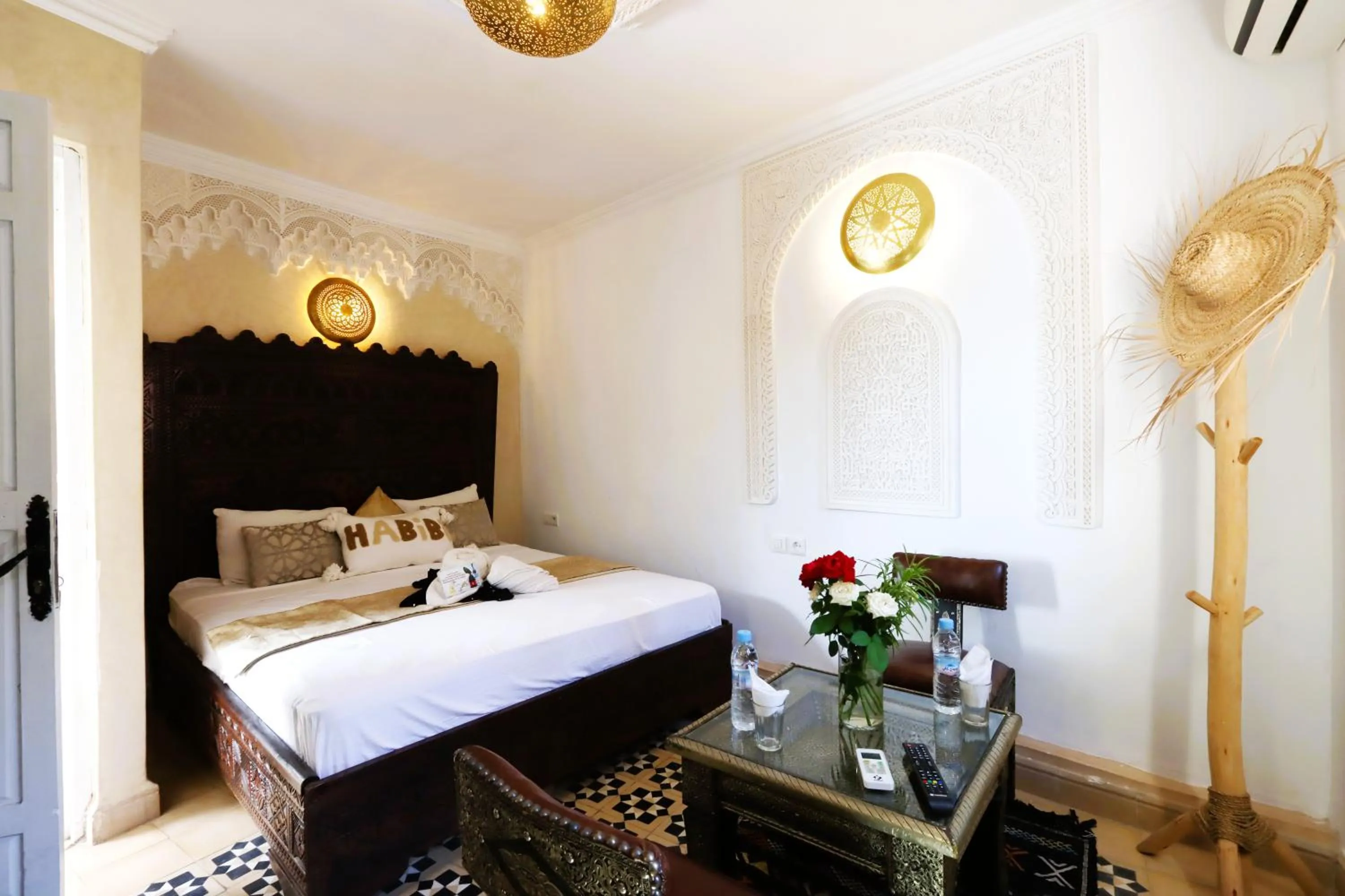 Bed in Riad Makech