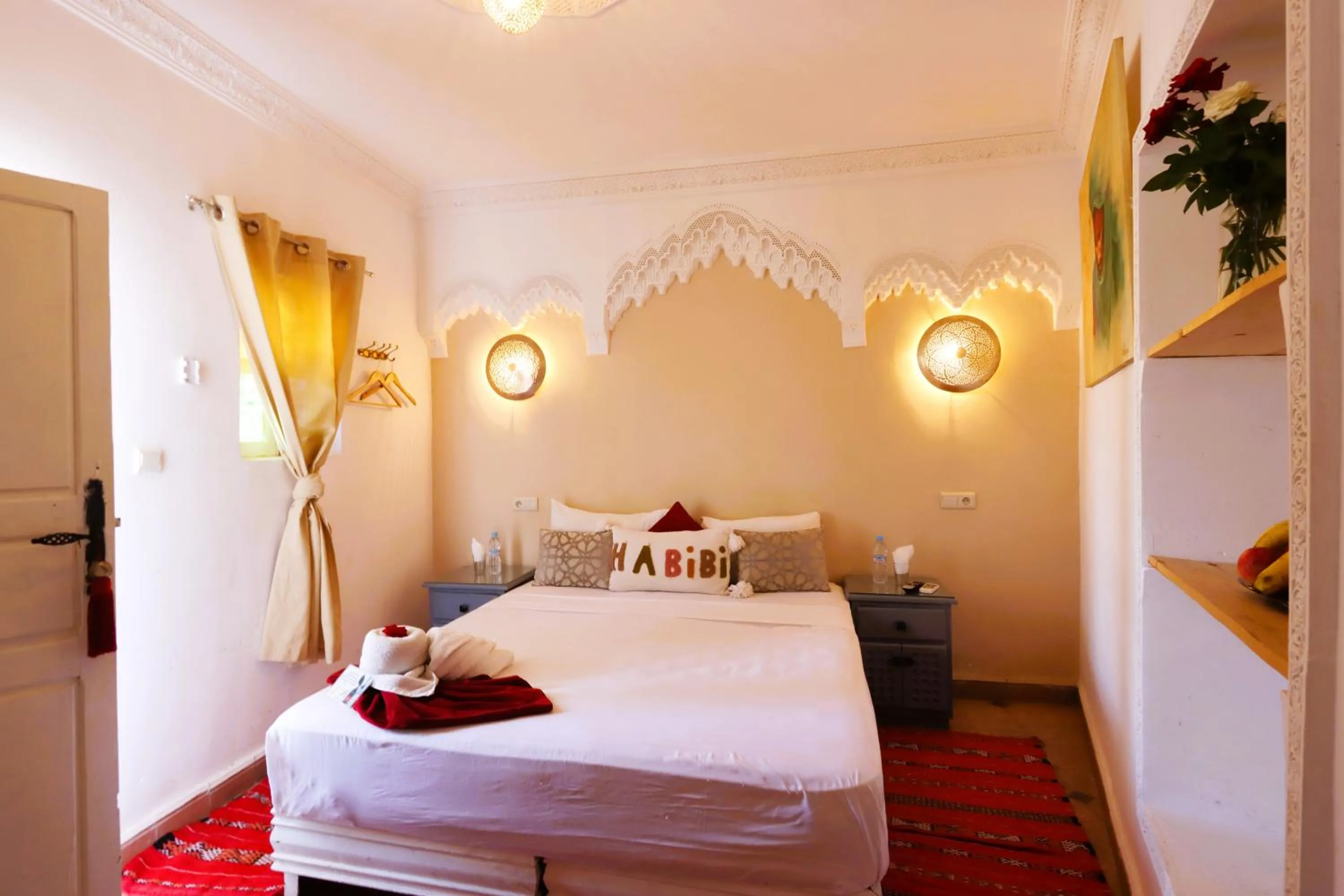 Bedroom, Bed in Riad Makech