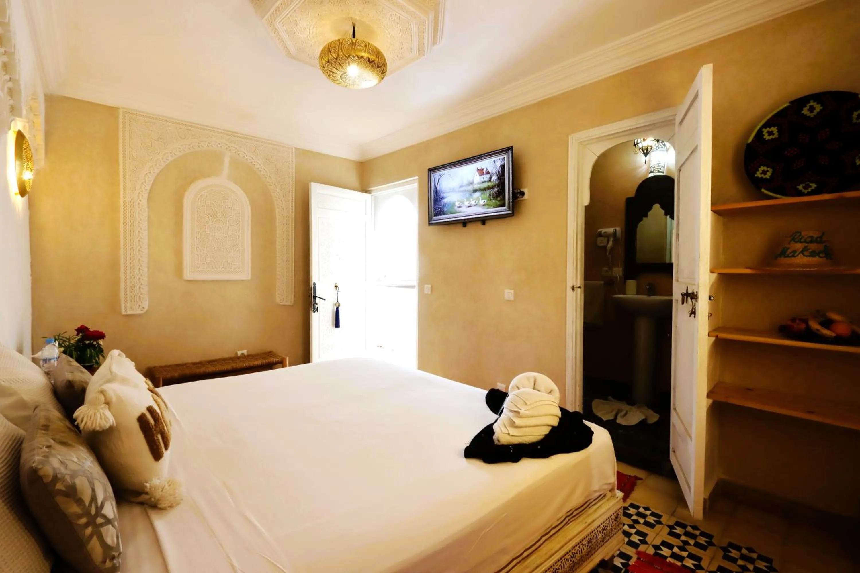 Bed in Riad Makech