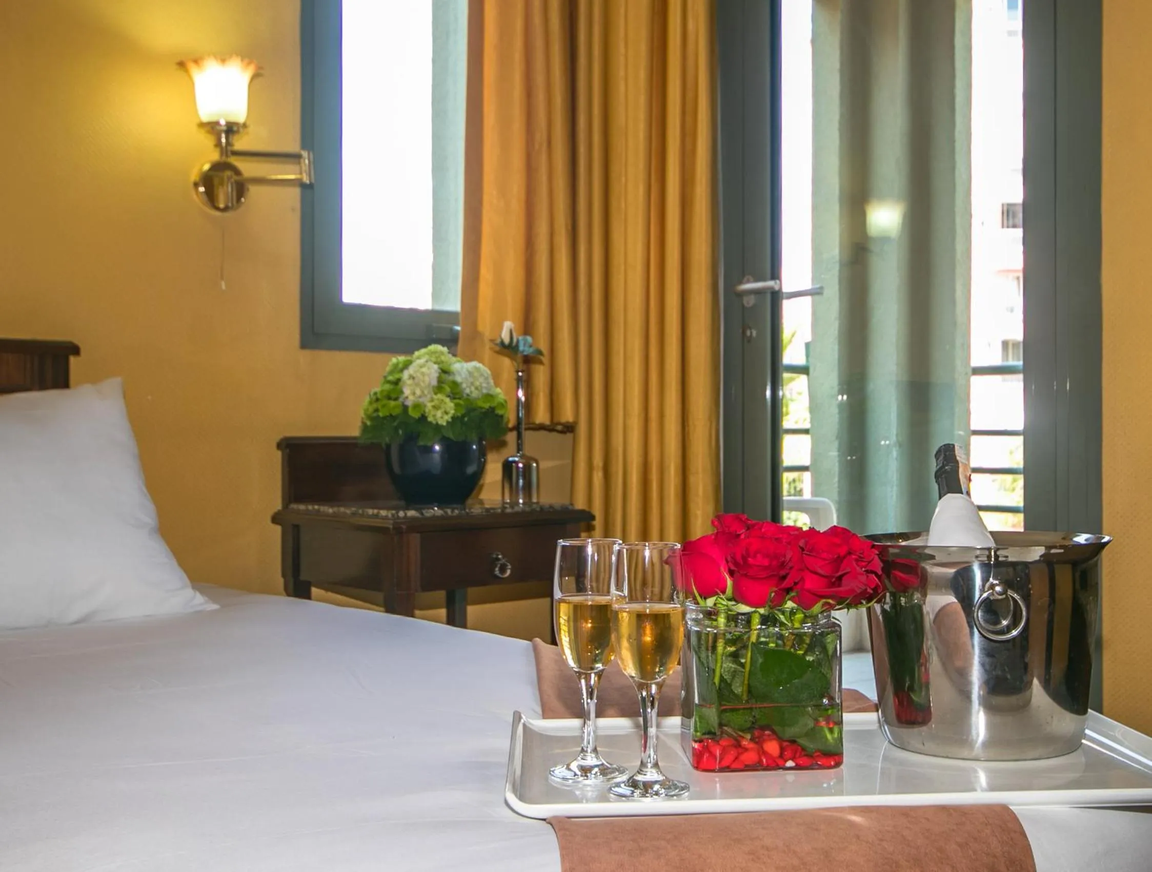 Decorative detail, Bed in Lara Park Hotel