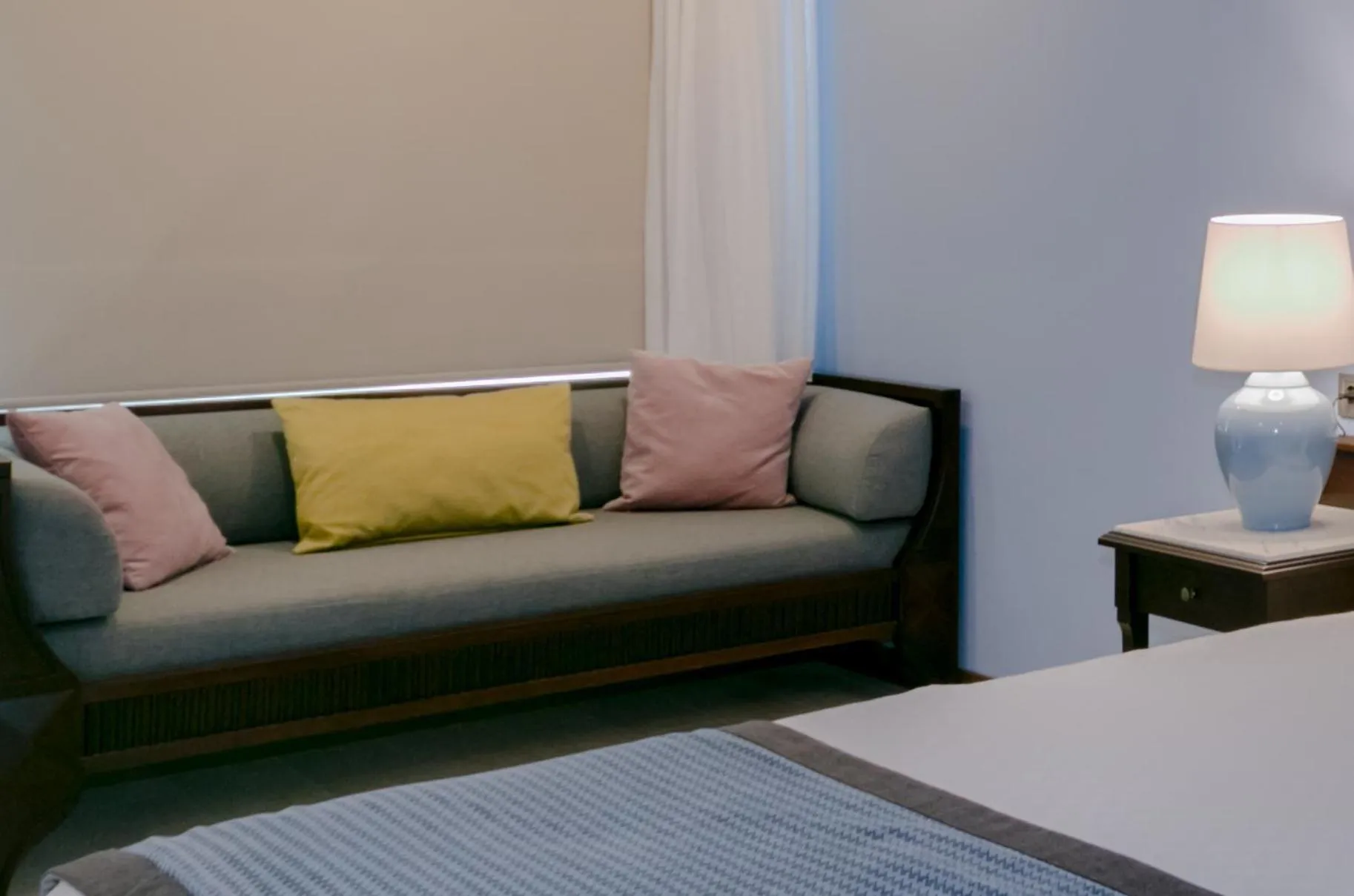 Seating area, Bed in Lara Park Hotel