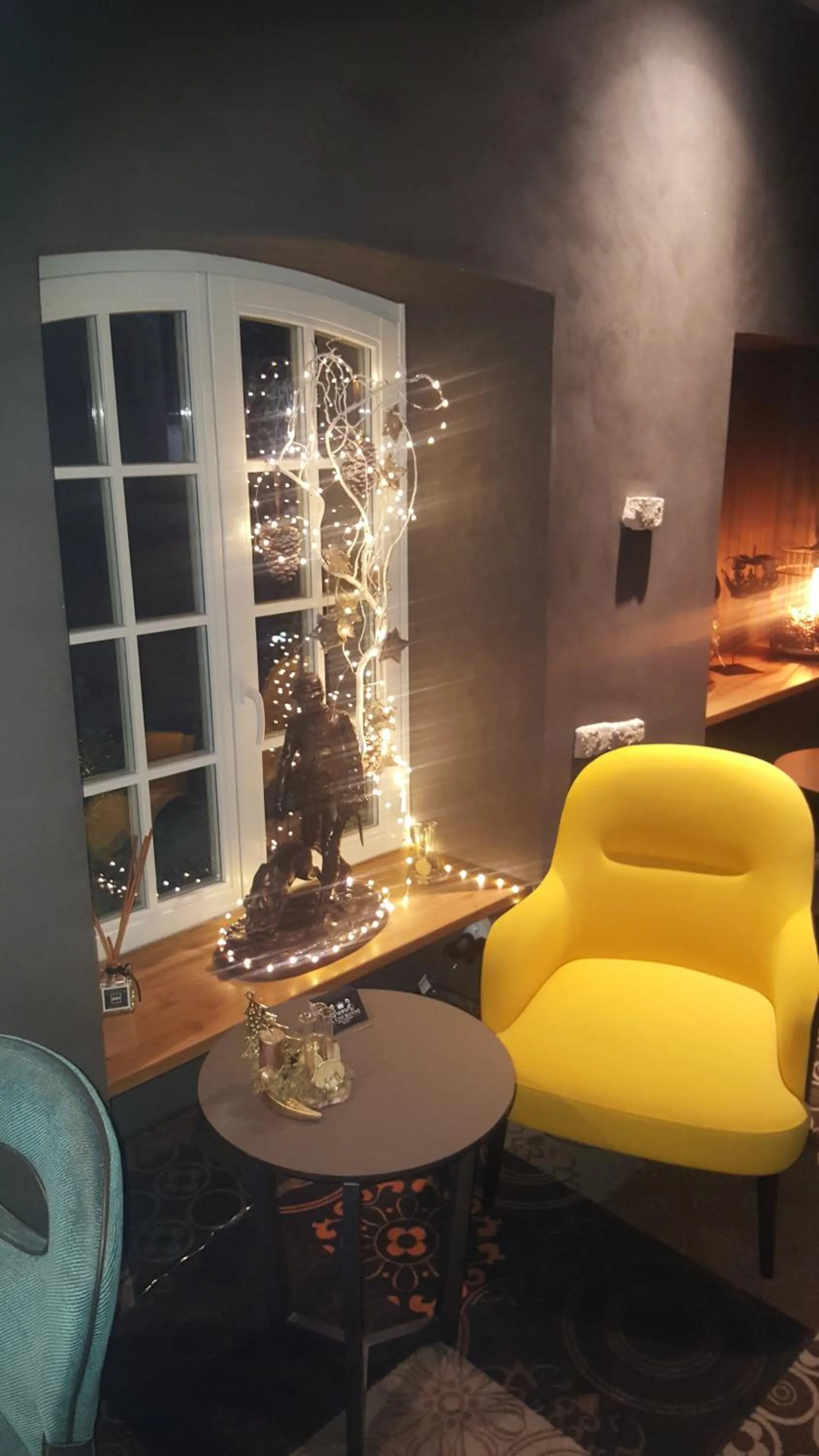 Living room in Hotel La Couronne