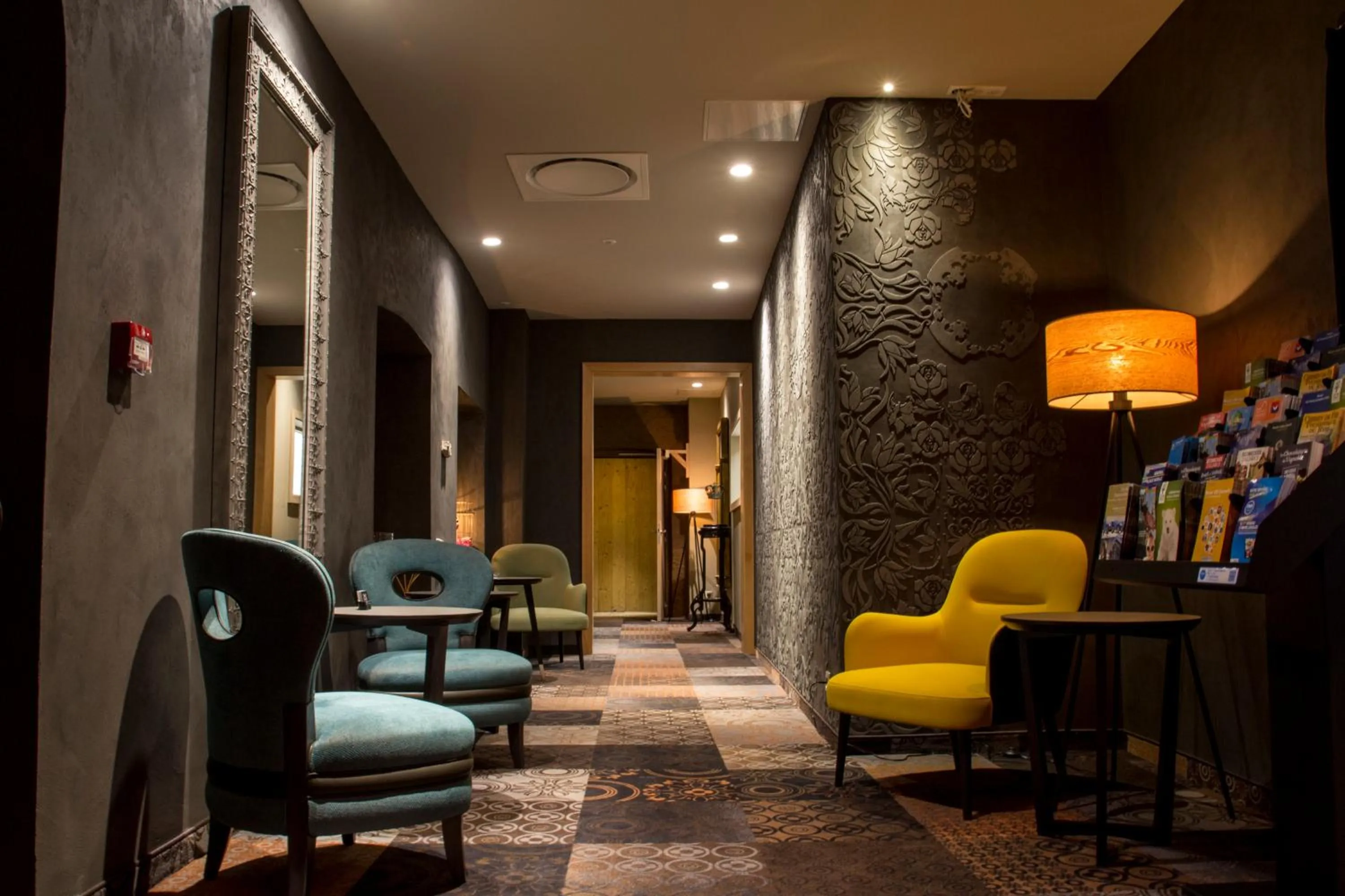 Living room in Hotel La Couronne