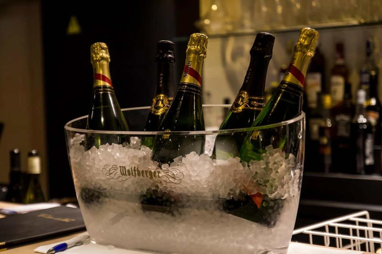 Alcoholic drinks in Hotel La Couronne