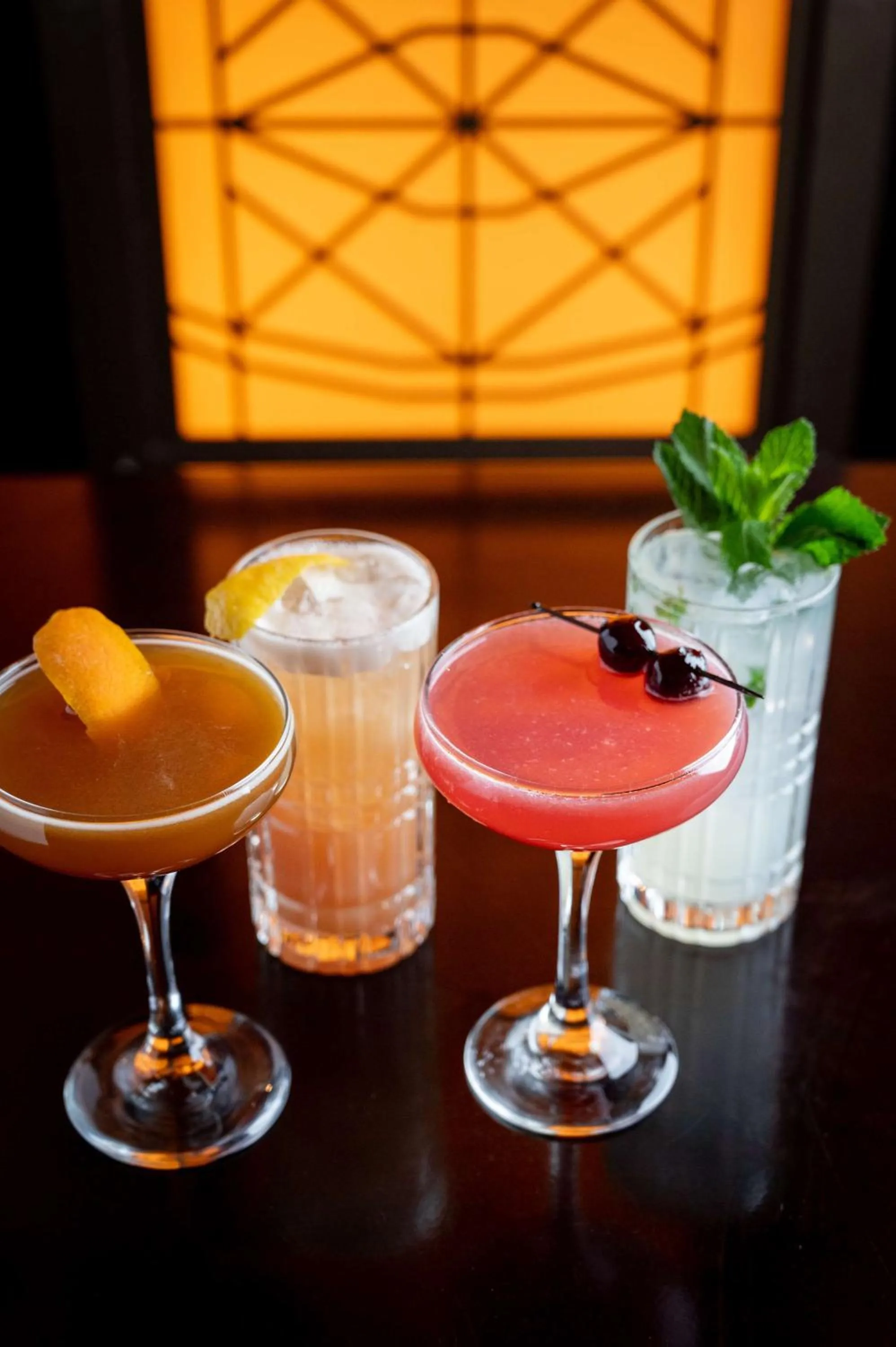 Drinks in The Palmer House Hilton