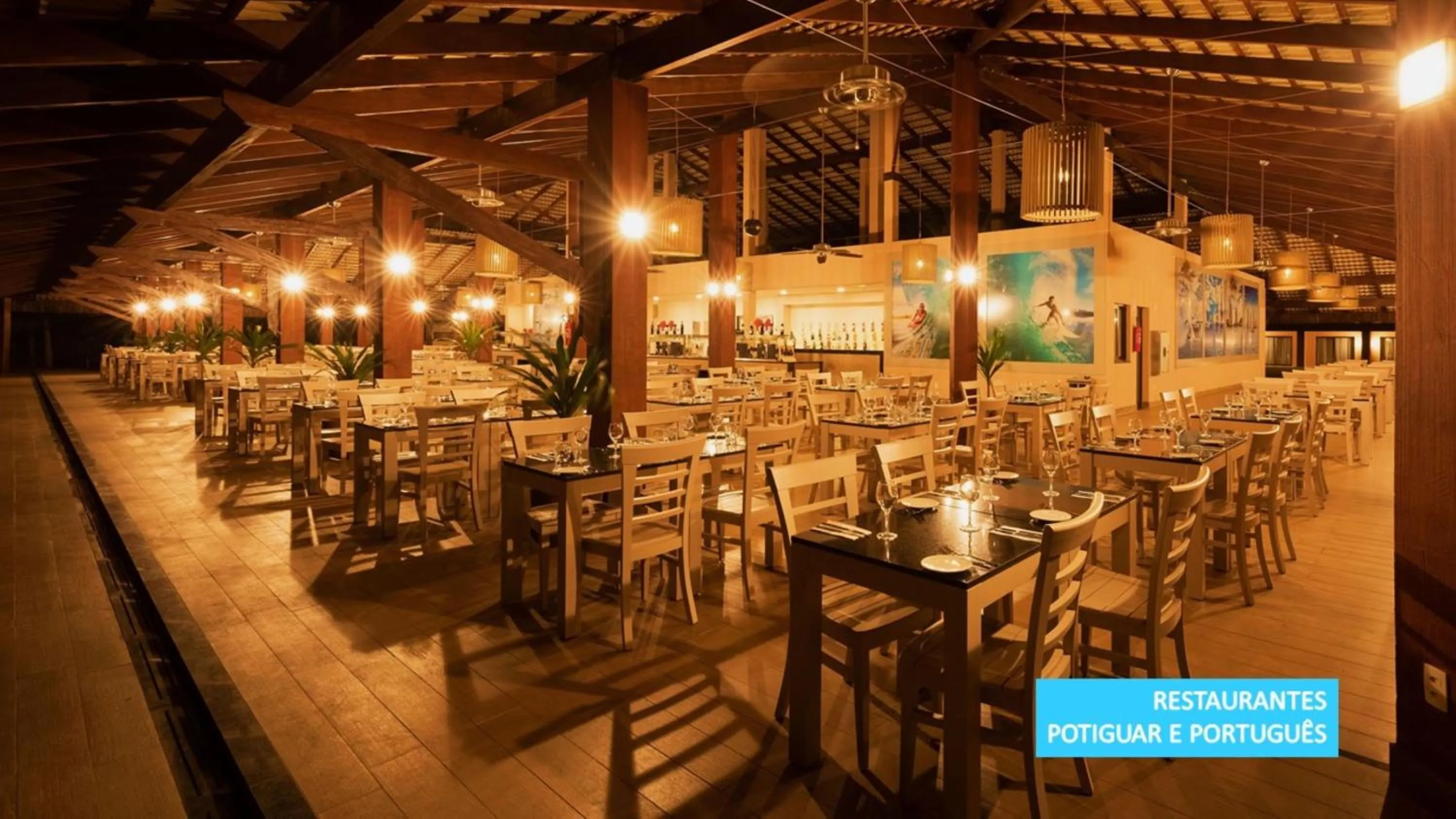 Restaurant/places to eat in Vila Galé Resort Touros - All Inclusive