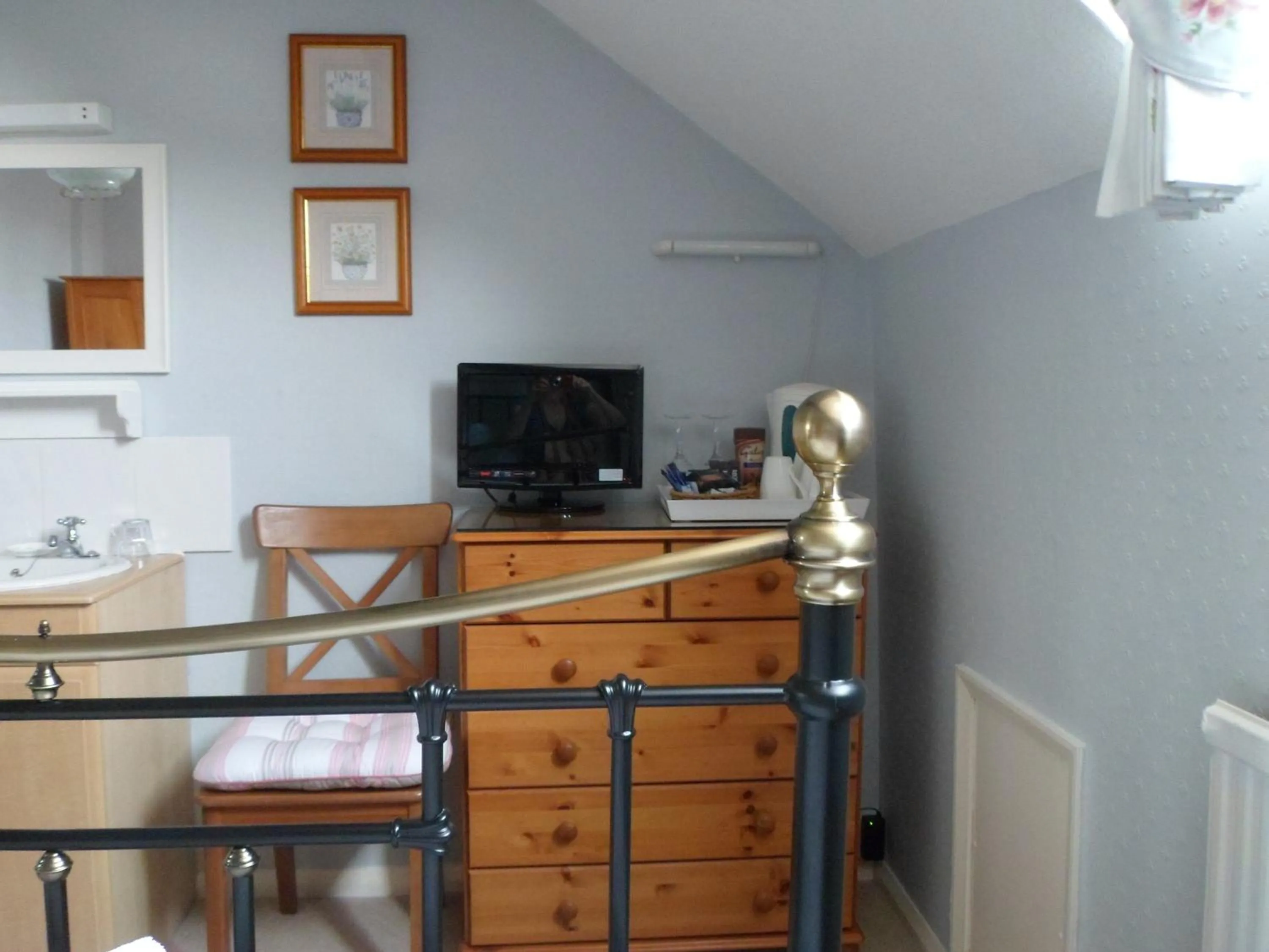 Decorative detail in The Farthings