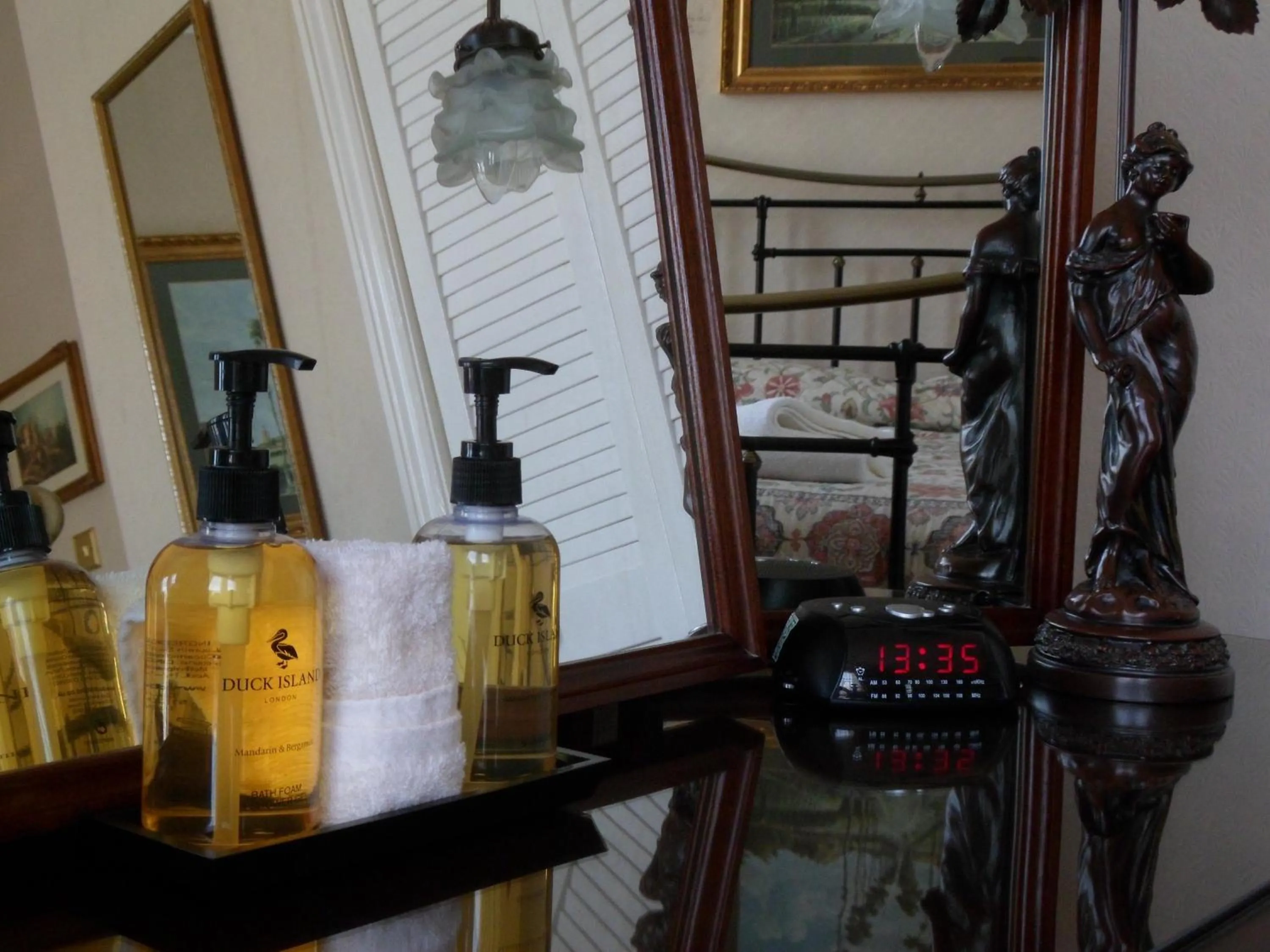 Decorative detail in The Farthings