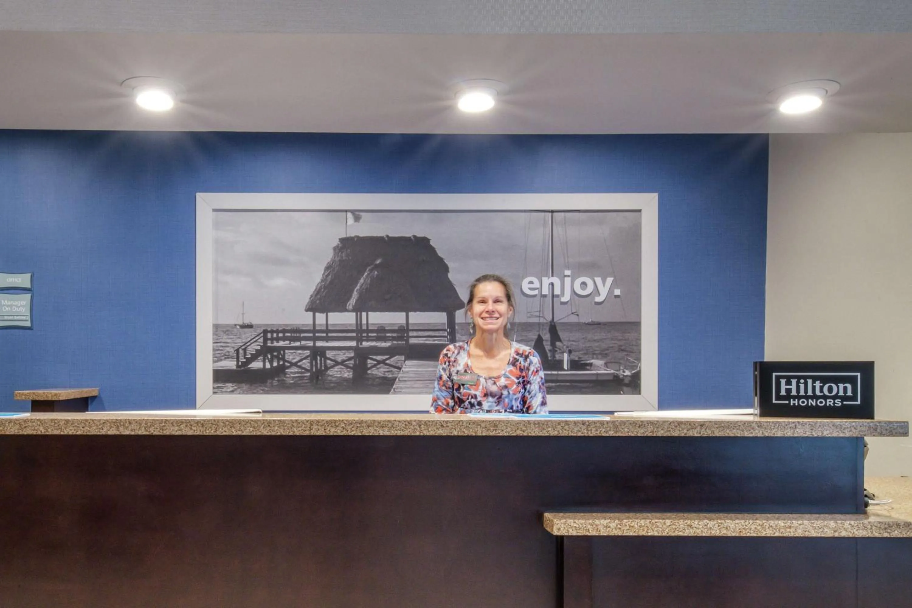 Lobby or reception in Hampton Inn & Suites Wilmington/Wrightsville Beach