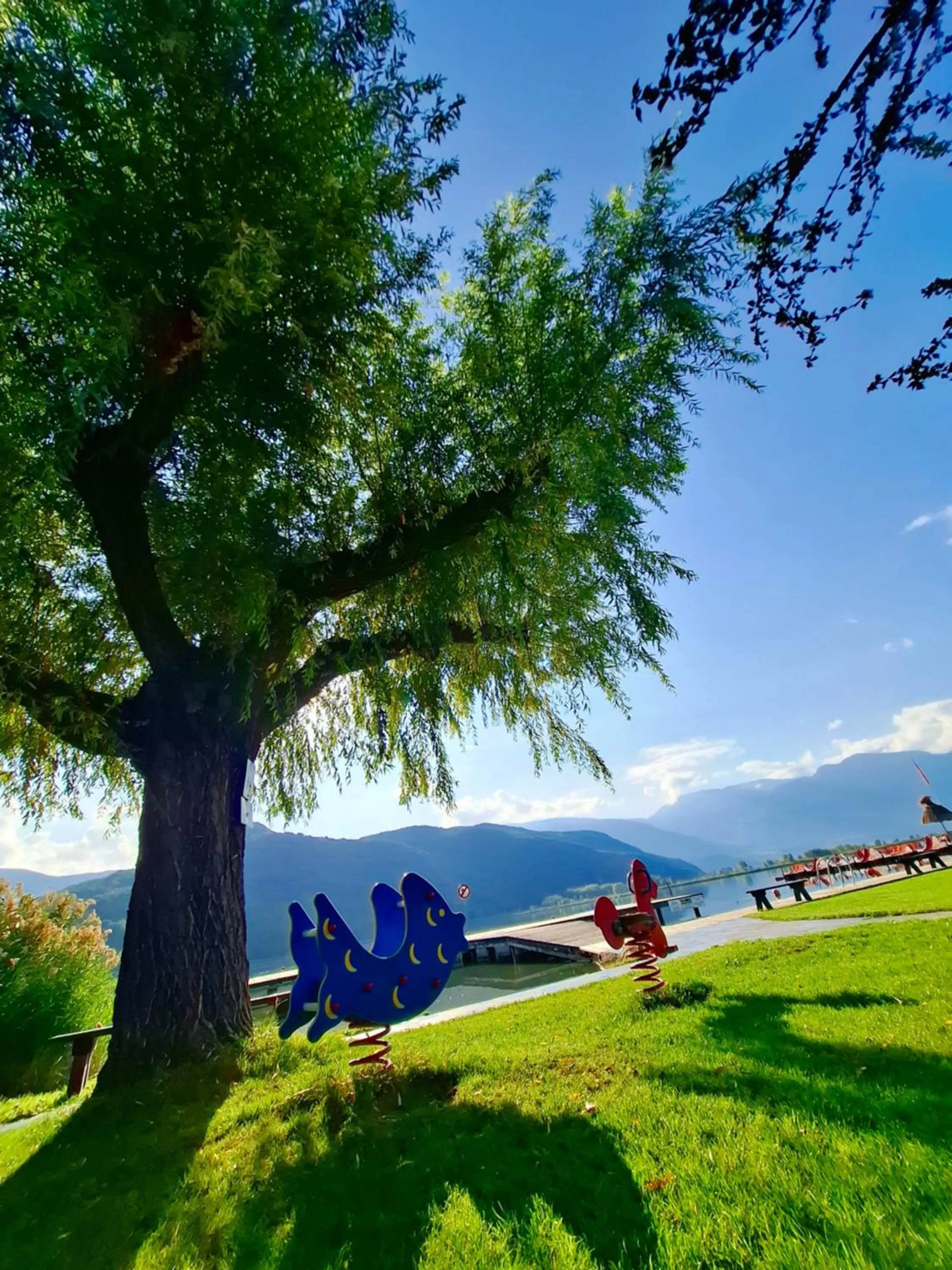 Children play ground in Seegarten