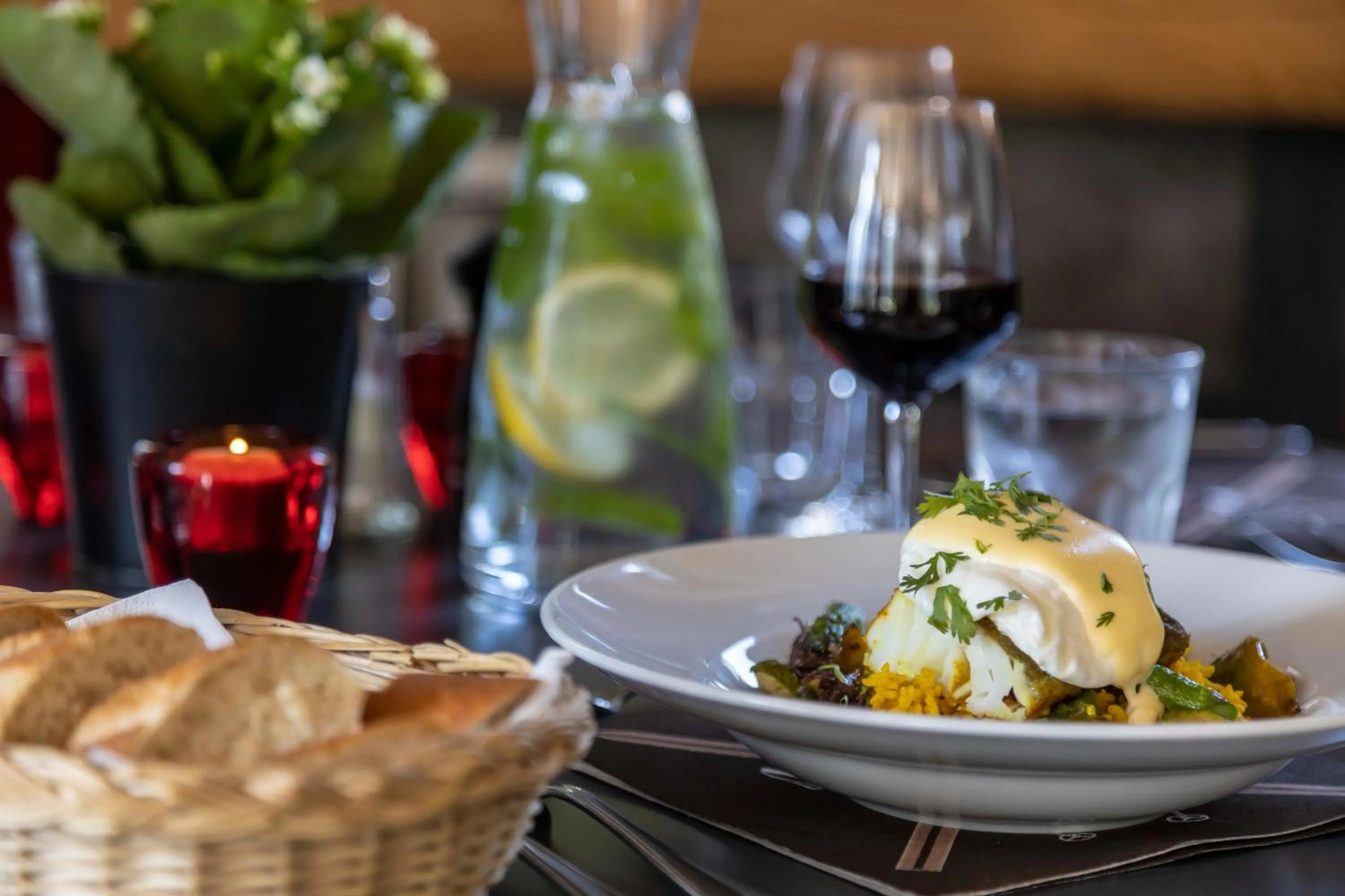 Restaurant/places to eat in La Chaumière Mountain Lodge