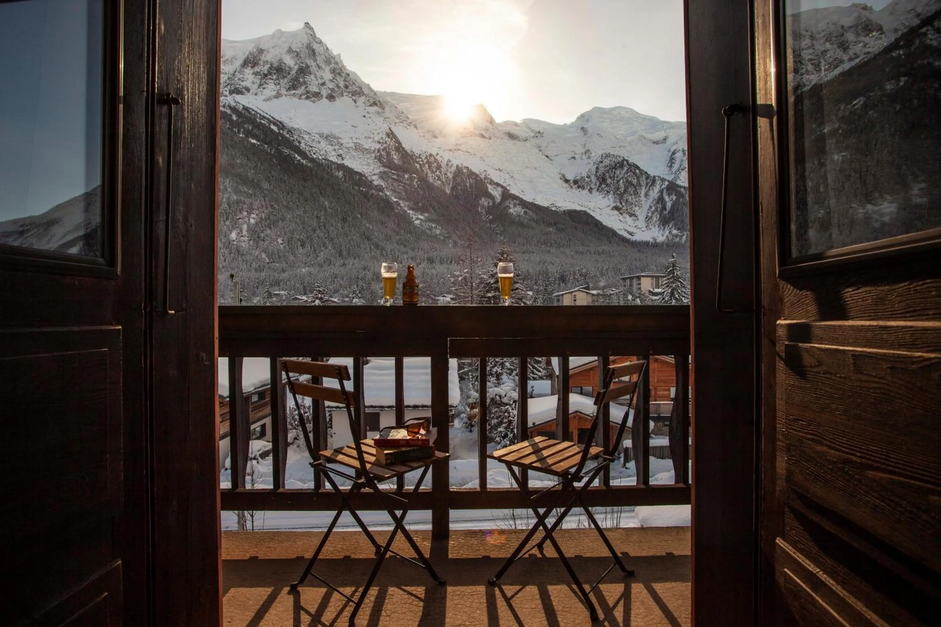 View (from property/room) in La Chaumière Mountain Lodge