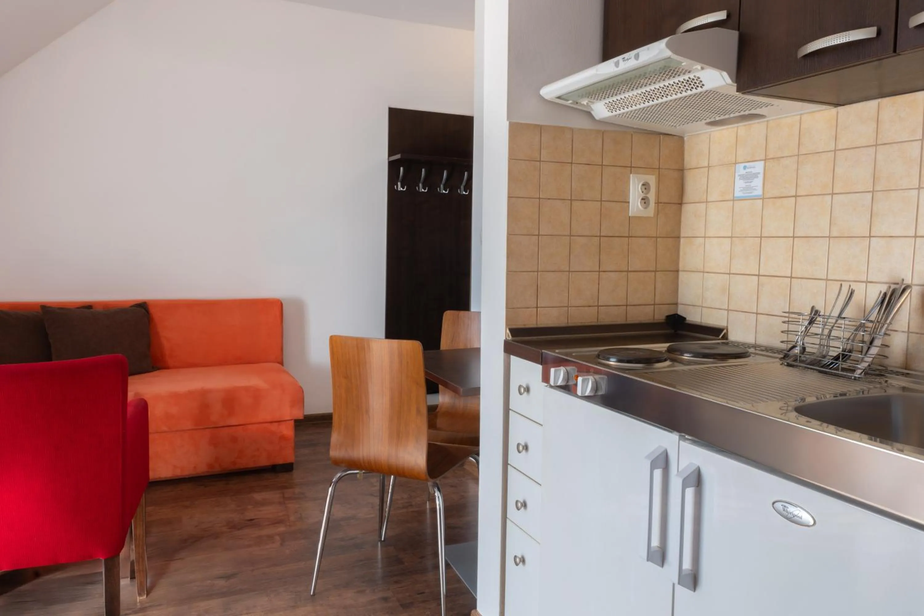 Kitchen or kitchenette in Hotel Bešeňová