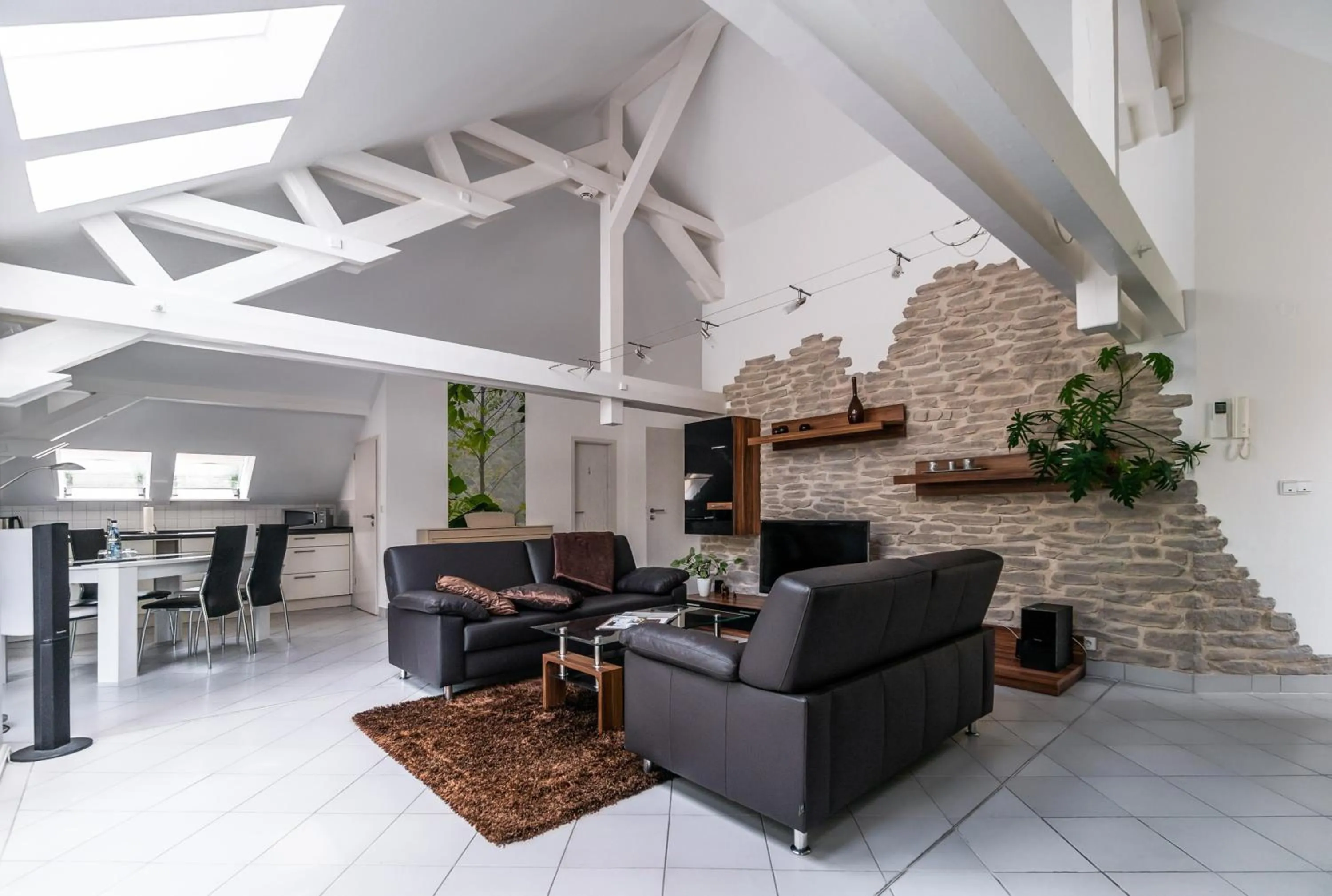 Living room in Aparthotel Villa Freisleben