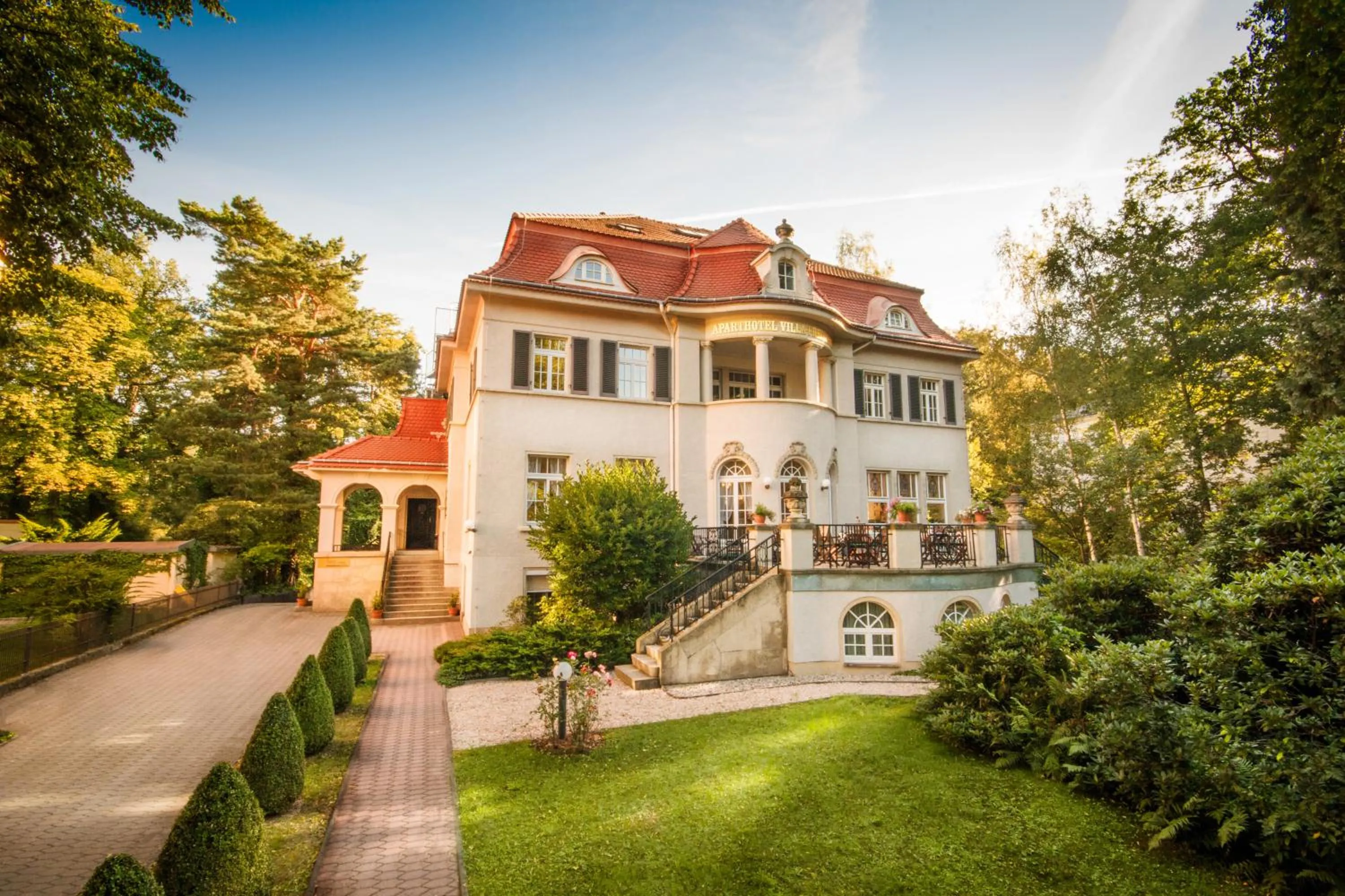 Property building in Aparthotel Villa Freisleben