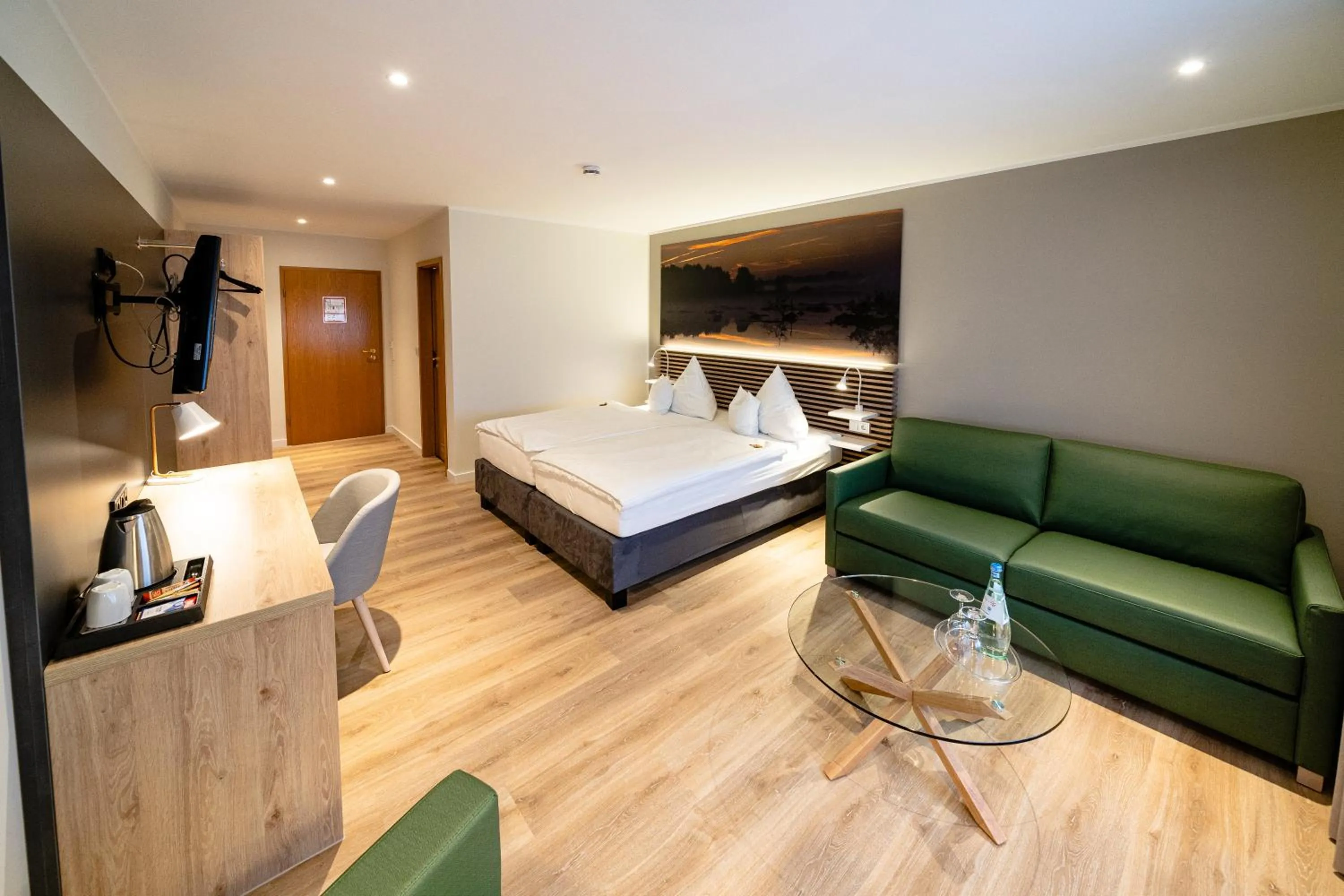 Bed in Hotel Restaurant Kloppendiek