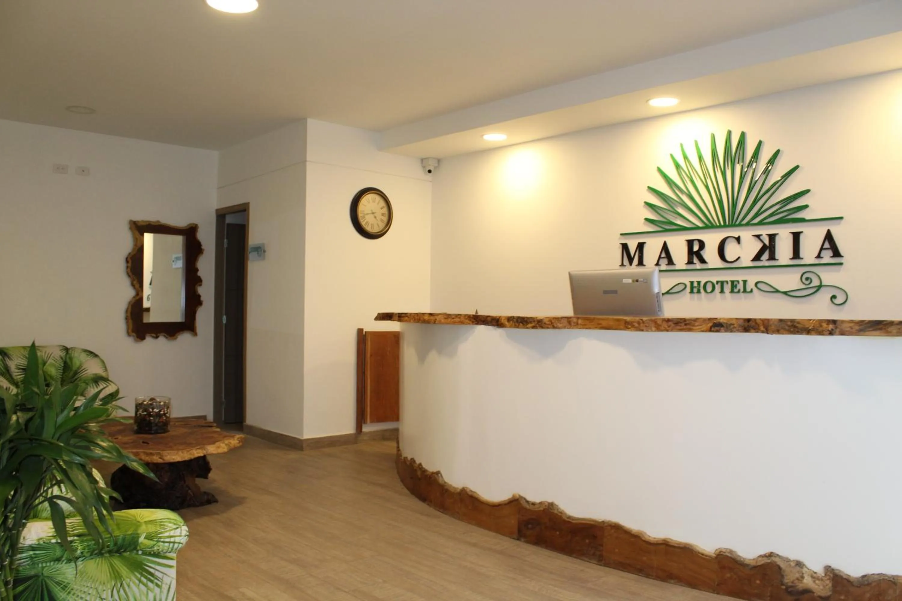 Lobby or reception in Marckia Hotel