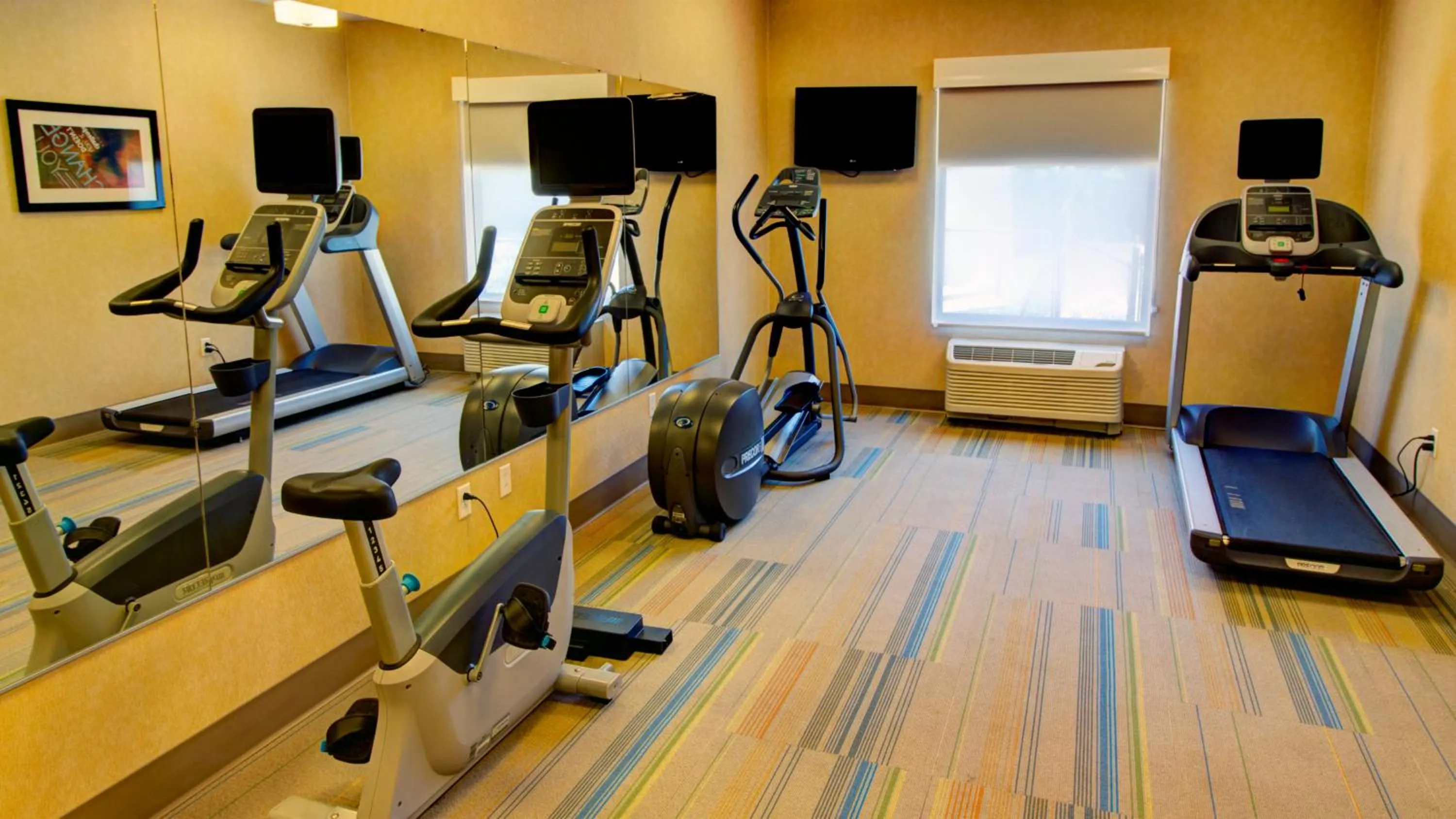 Fitness centre/facilities in Holiday Inn Express & Suites Sioux City-South by IHG