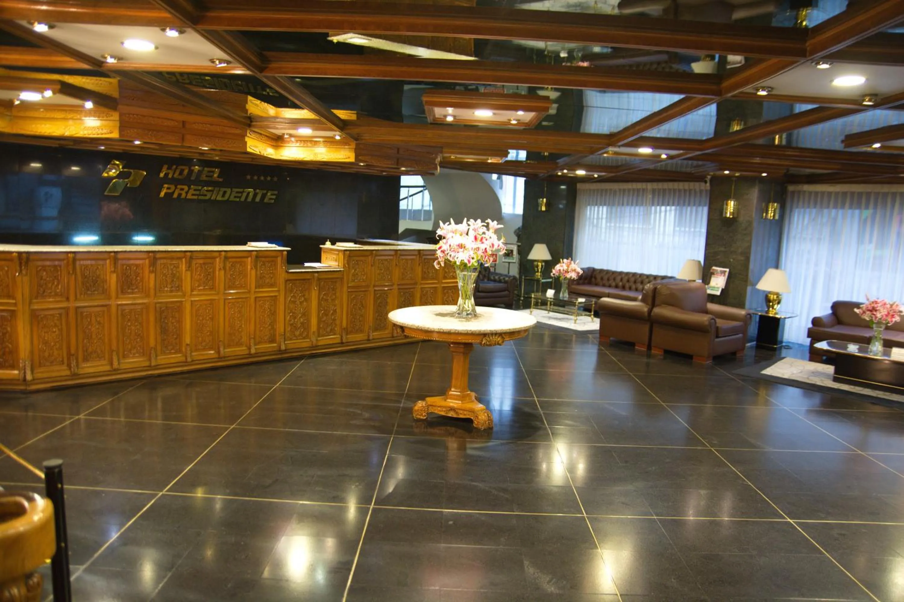 Lobby or reception in Hotel Presidente