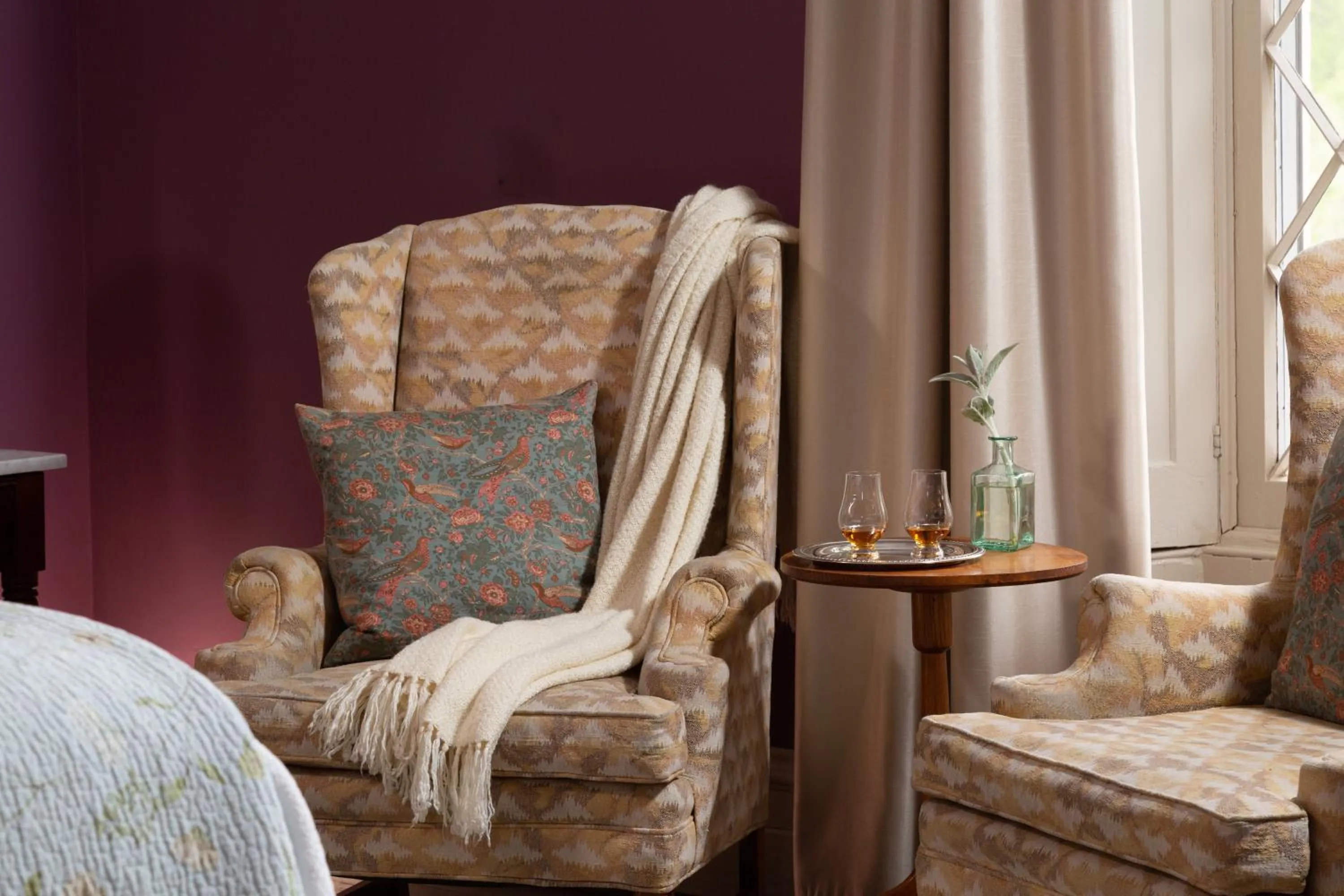 Seating area in Inn at Woodhaven-In the Heart of the Bourbon Trail-Over 12 Distilleries Nearby