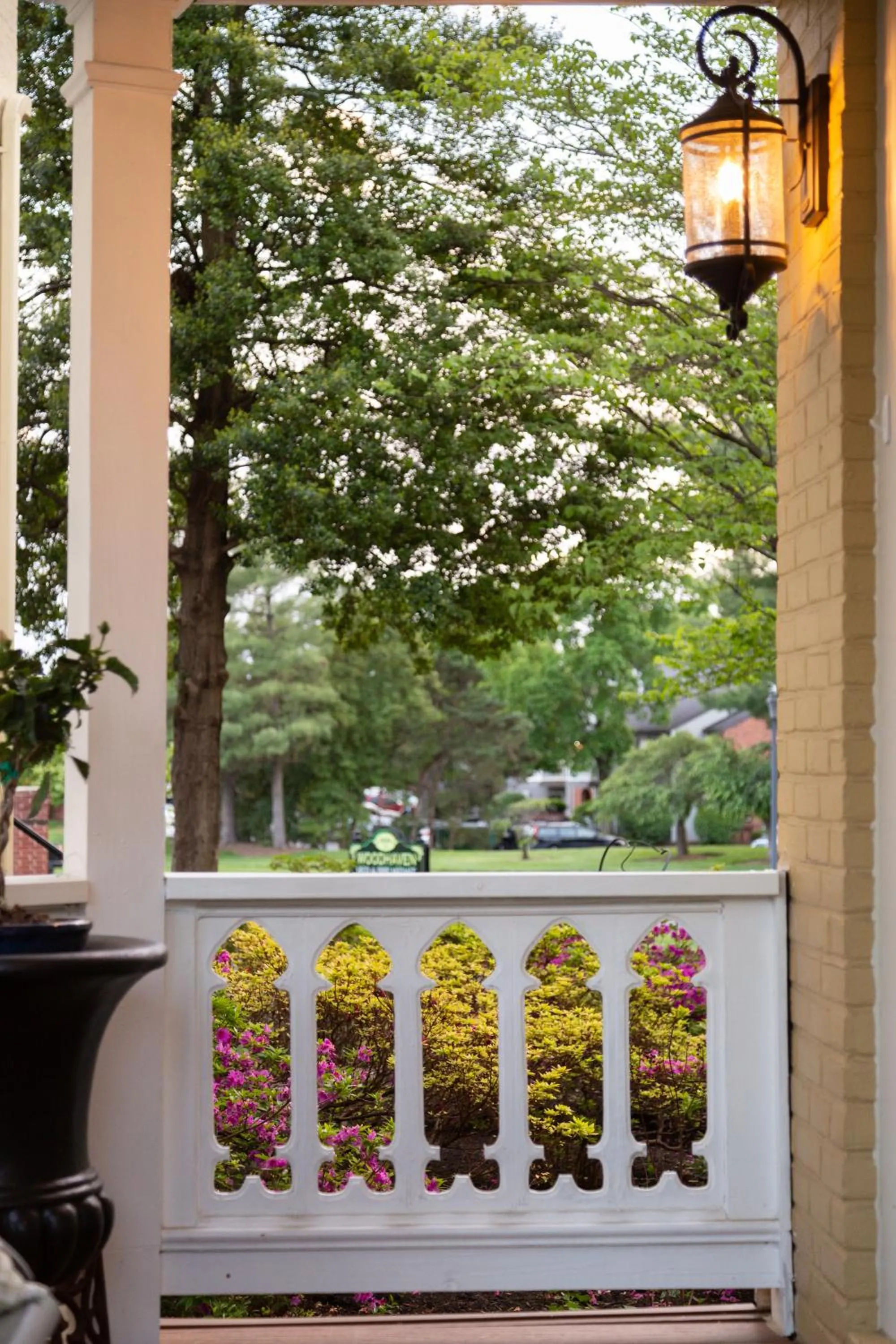 Patio in Inn at Woodhaven-In the Heart of the Bourbon Trail-Over 12 Distilleries Nearby