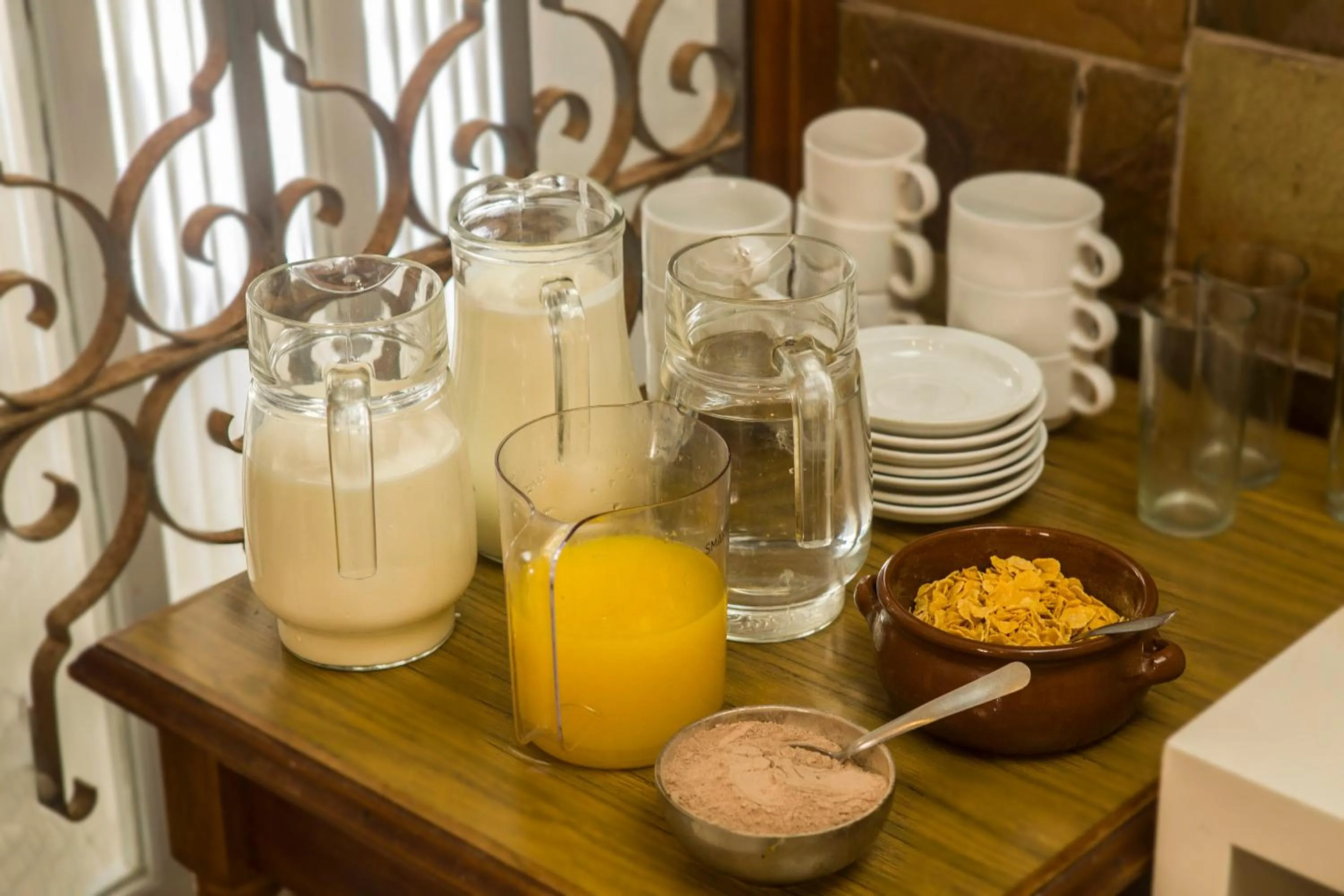 Breakfast in Hotel Playa Brava