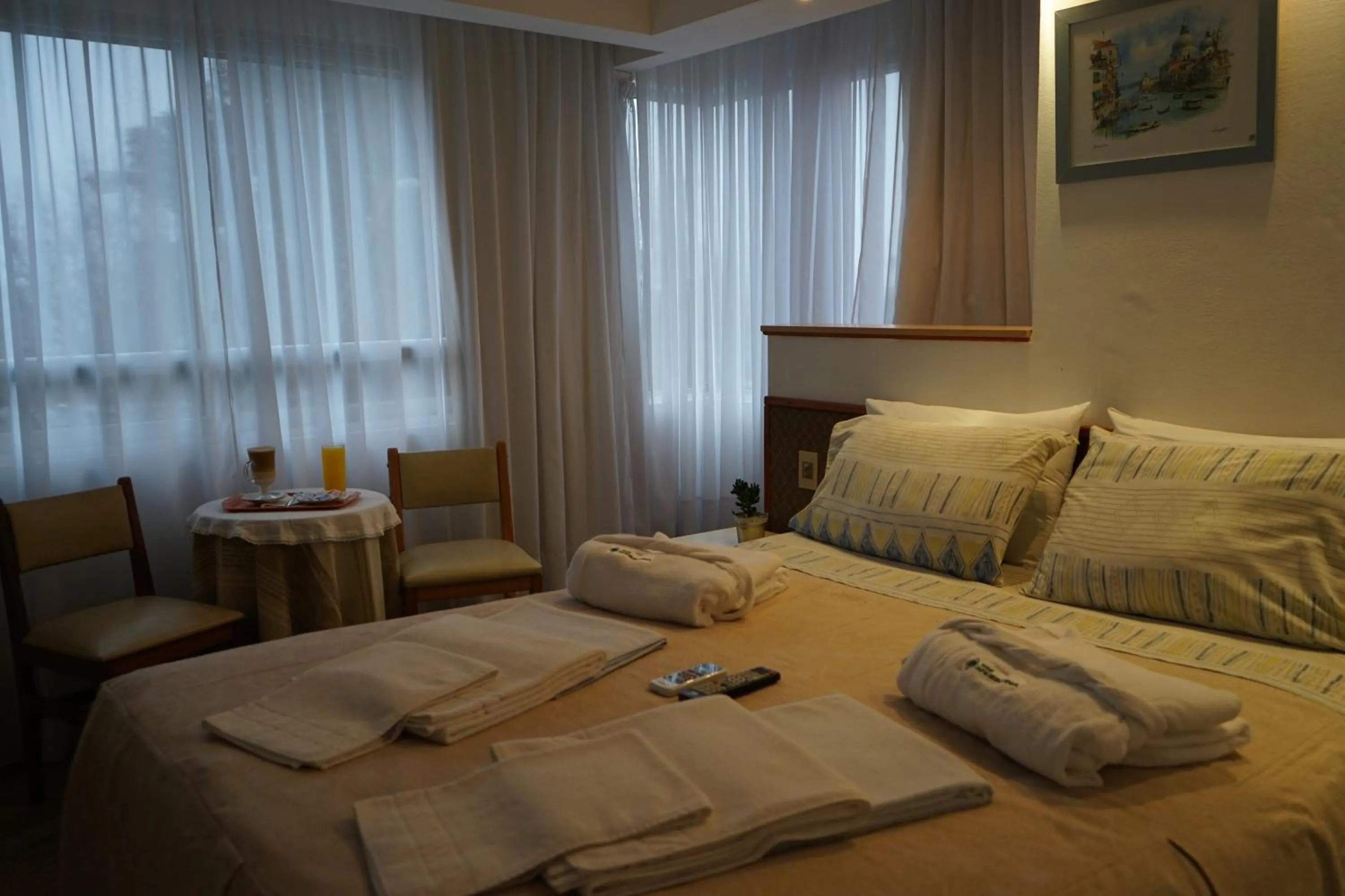 Bed in Hotel Argentina