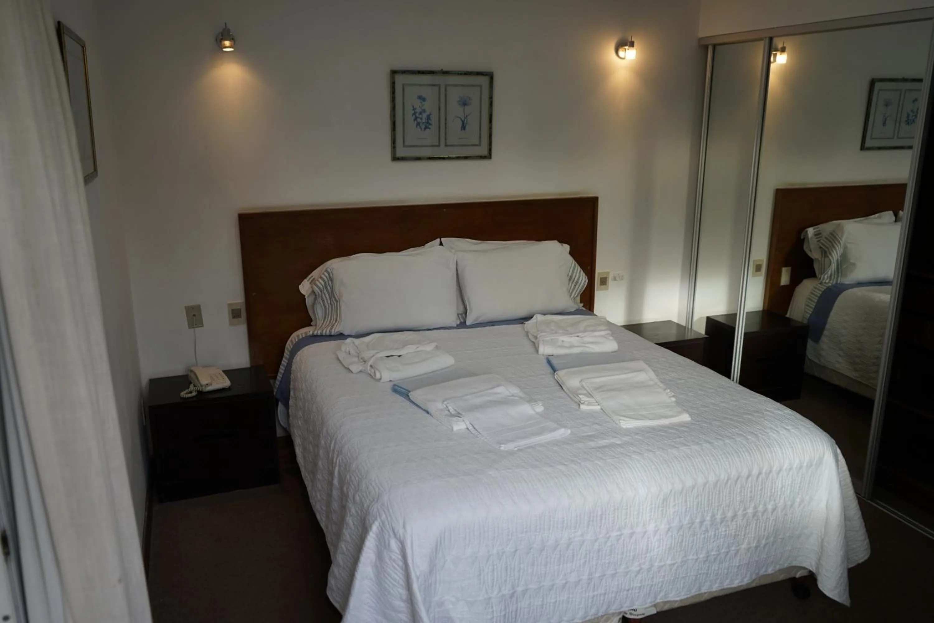 Bed in Hotel Argentina