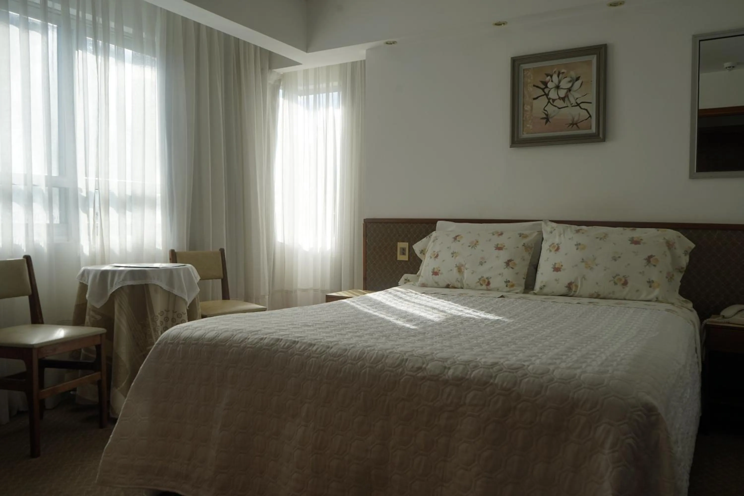 Bed in Hotel Argentina