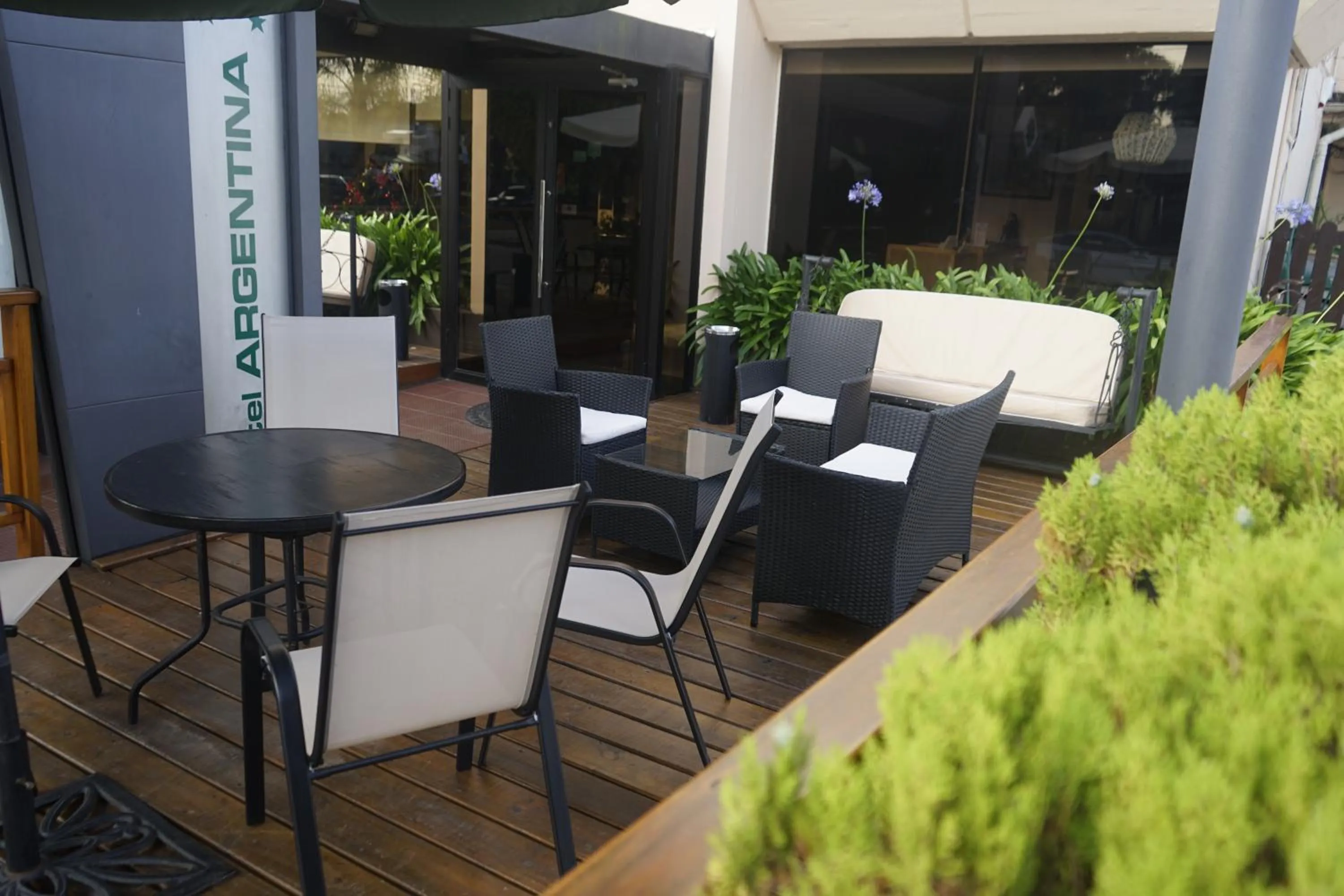 Patio in Hotel Argentina