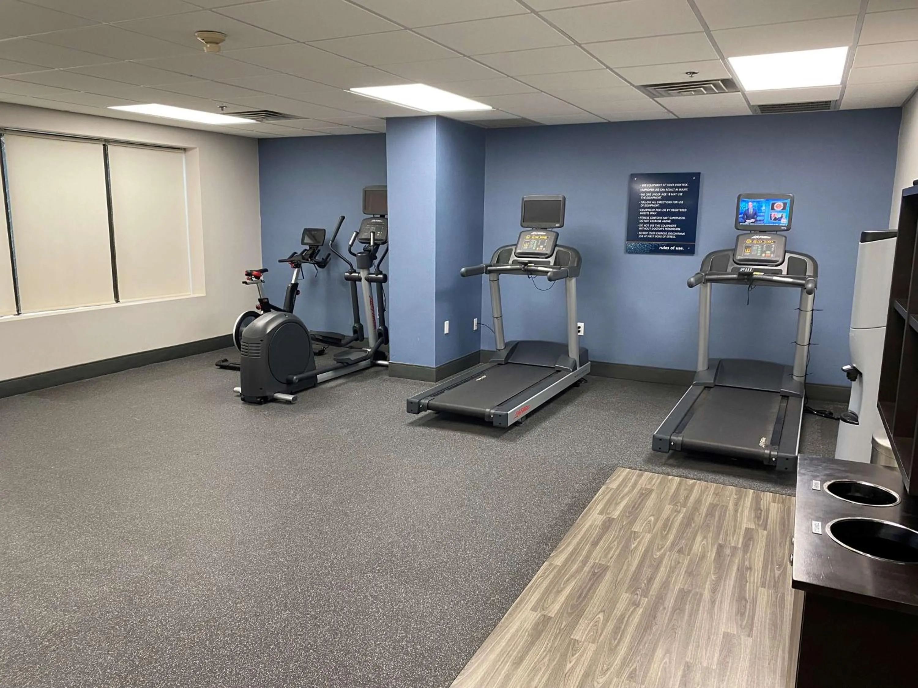 Fitness centre/facilities in Hampton Inn Ft. Chiswell-Max Meadows
