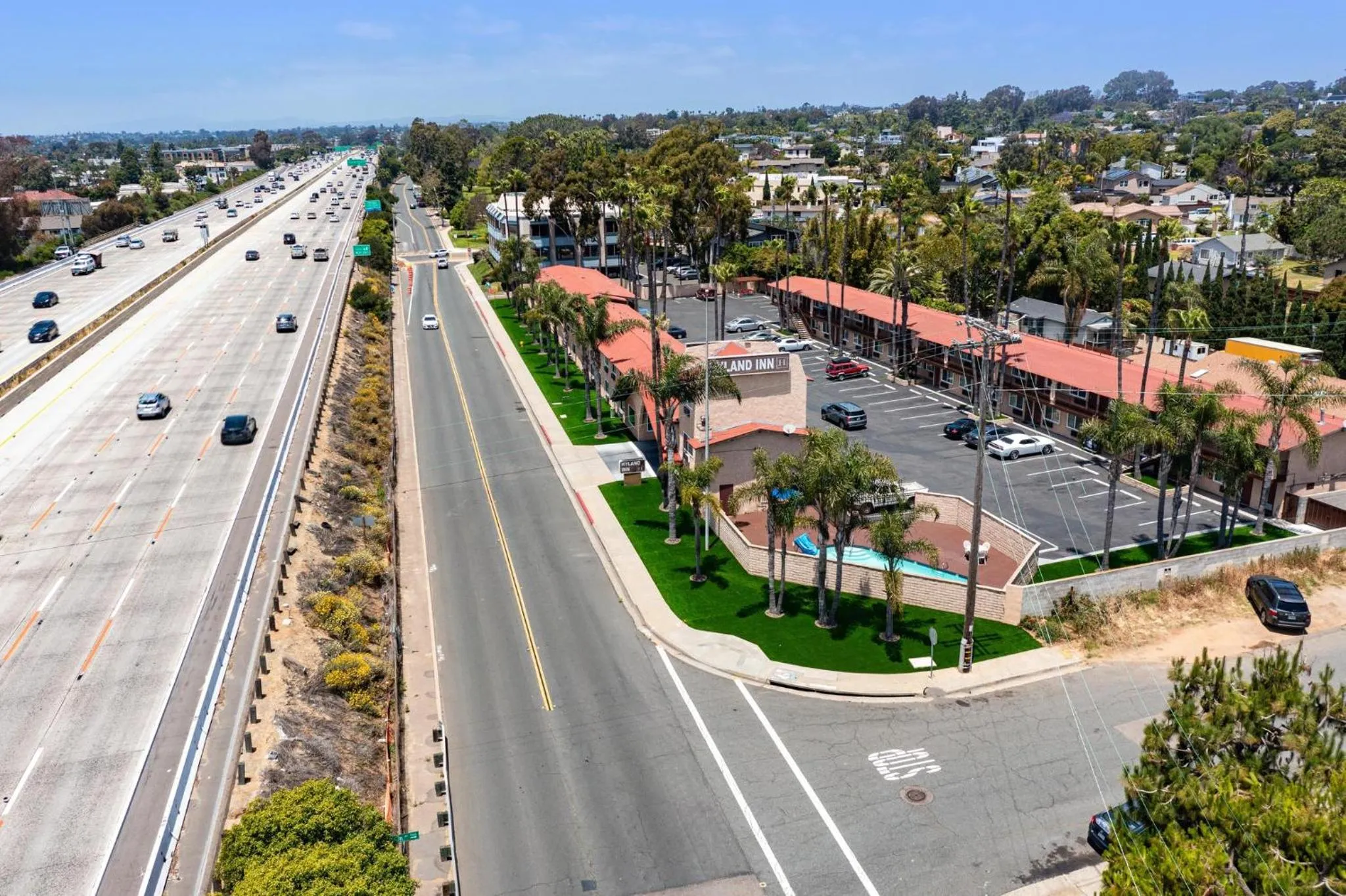 Natural landscape in Hyland Inn near Legoland