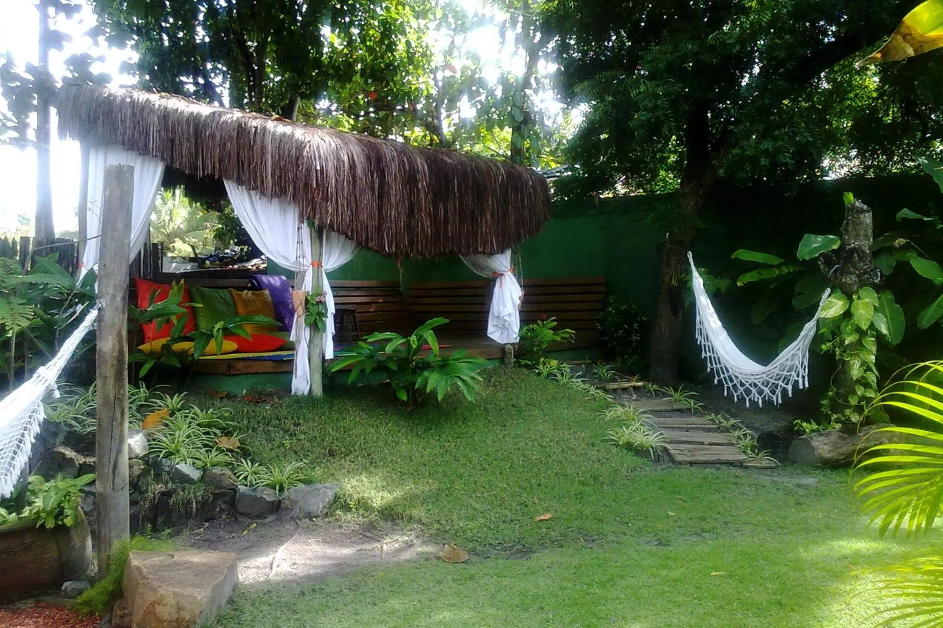 Garden in Pousada Dos Artistas