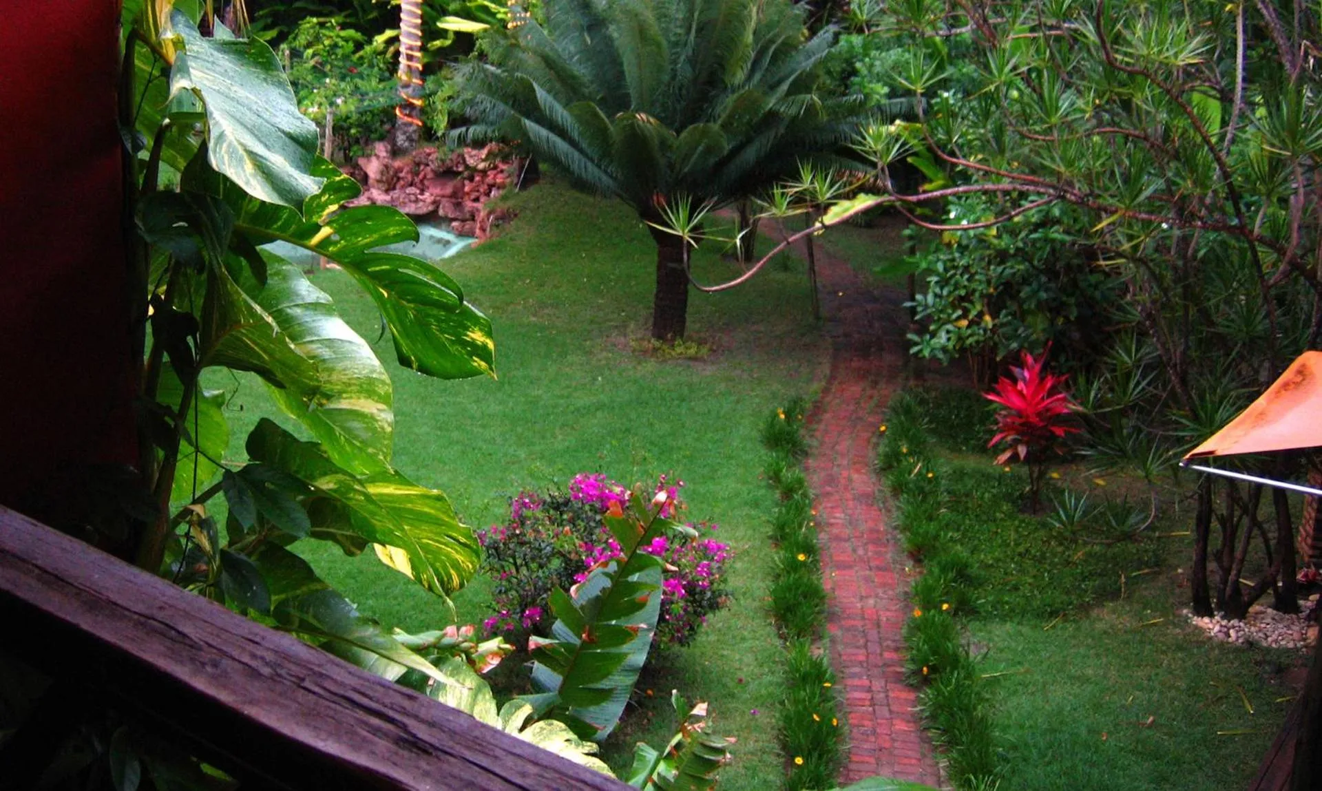 Garden in Pousada Dos Artistas