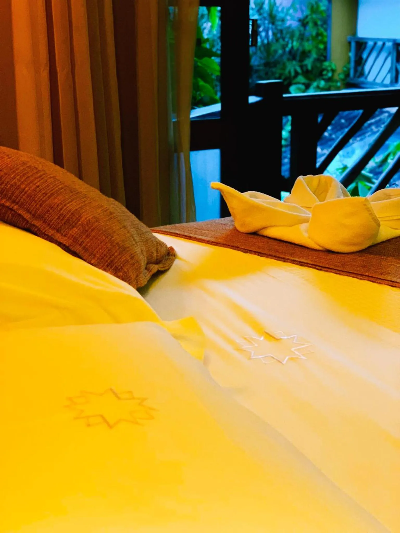 Bed in Pousada Dos Artistas