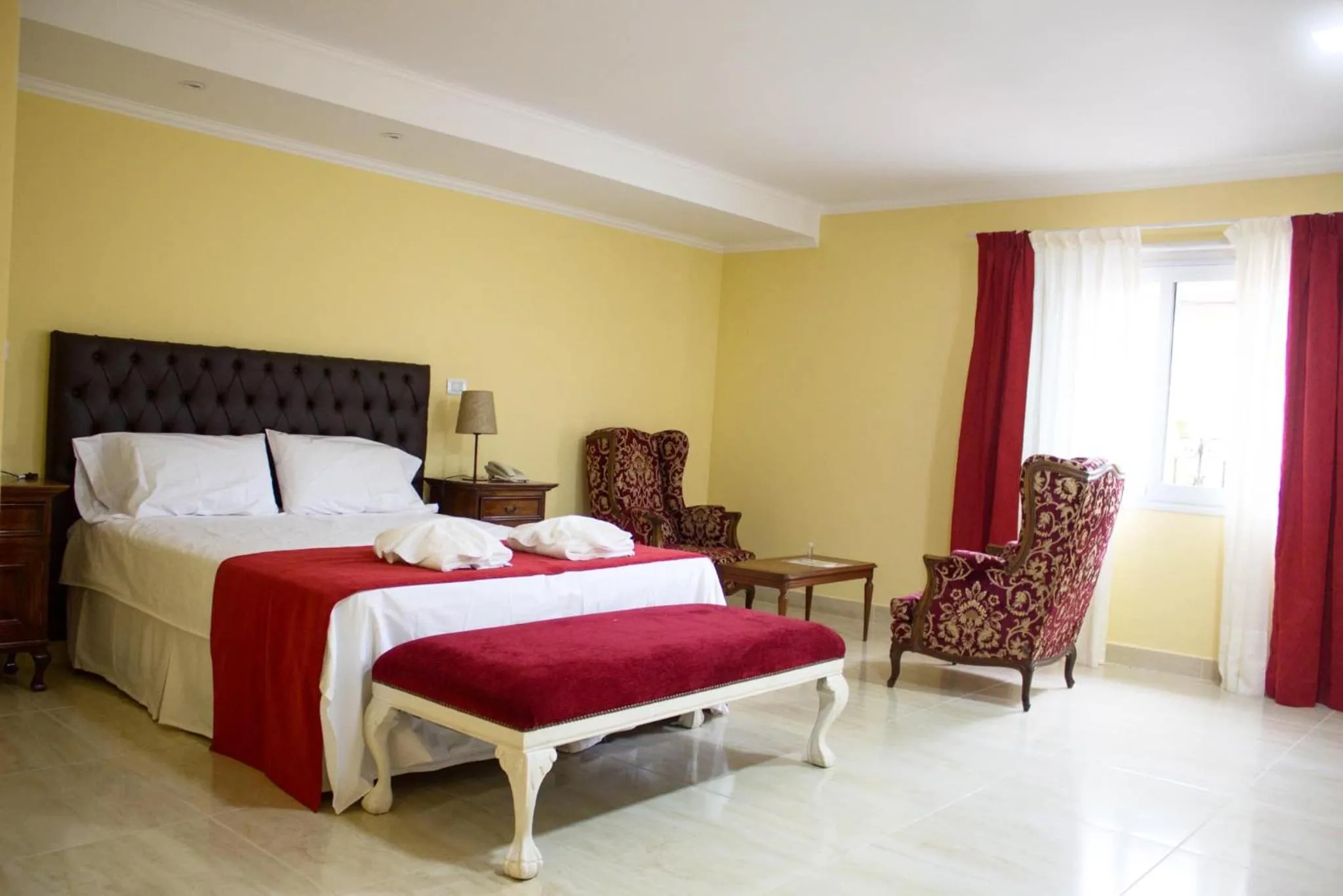 Bed in Hotel San Carlos