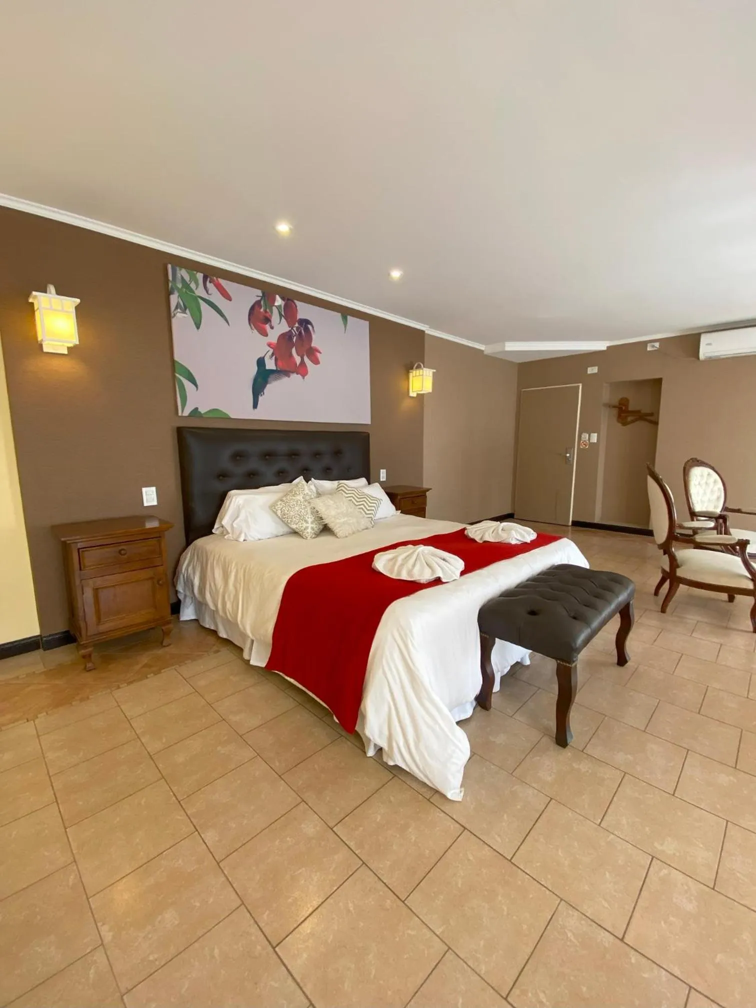 Bed in Hotel San Carlos