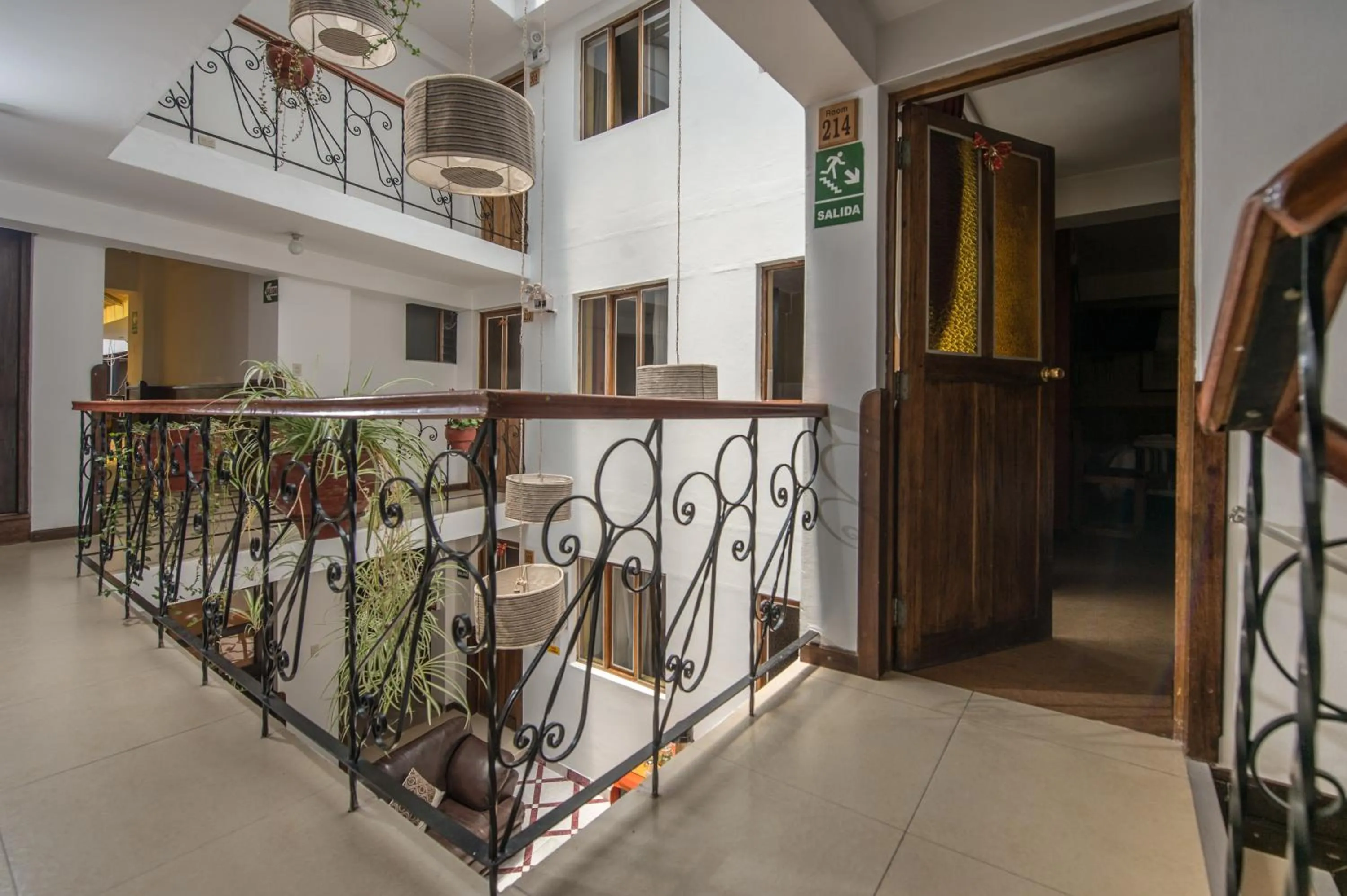 Patio in Hotel Oblitas Plaza de Armas Cusco