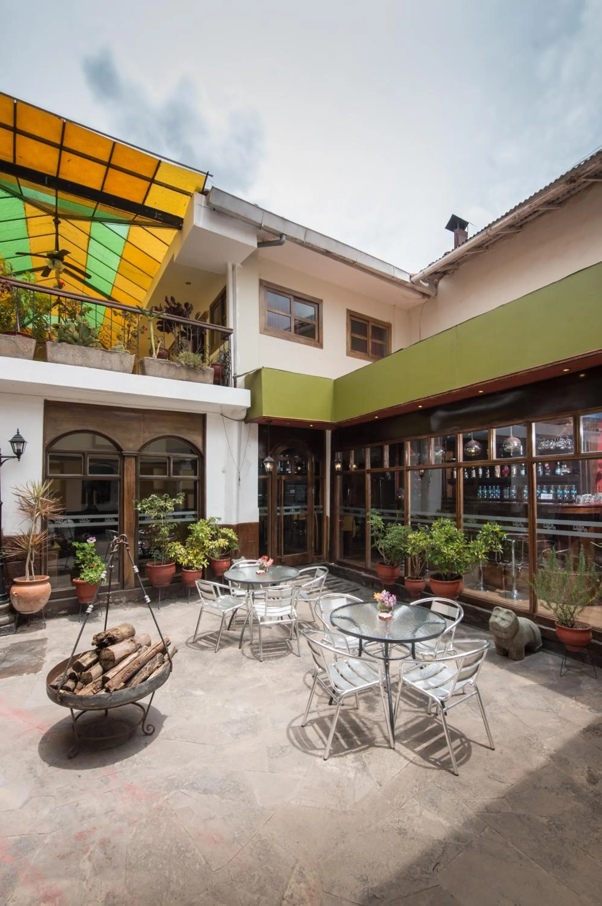 Patio in Hotel Oblitas Plaza de Armas Cusco