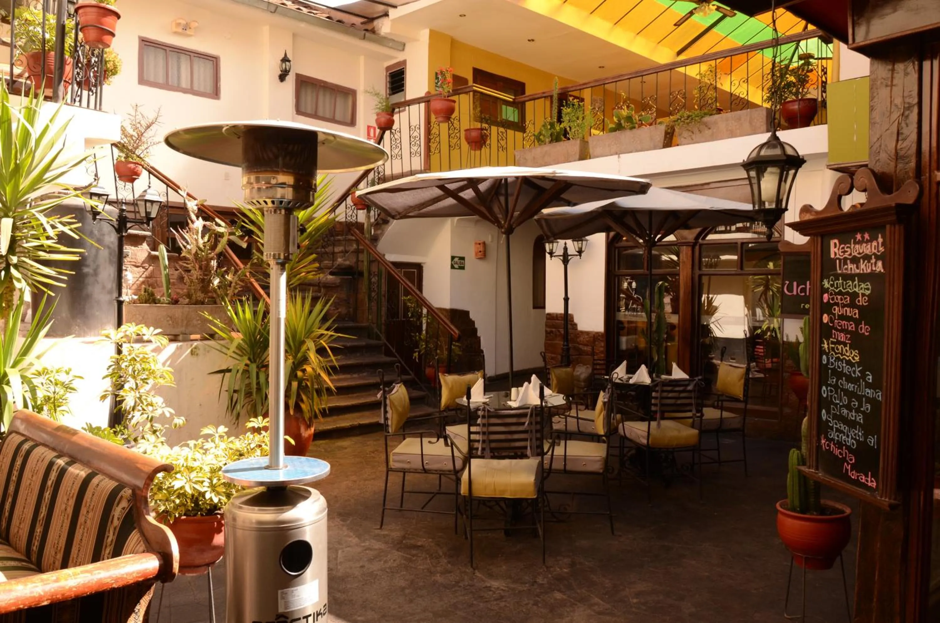 Balcony/Terrace in Hotel Oblitas Plaza de Armas Cusco