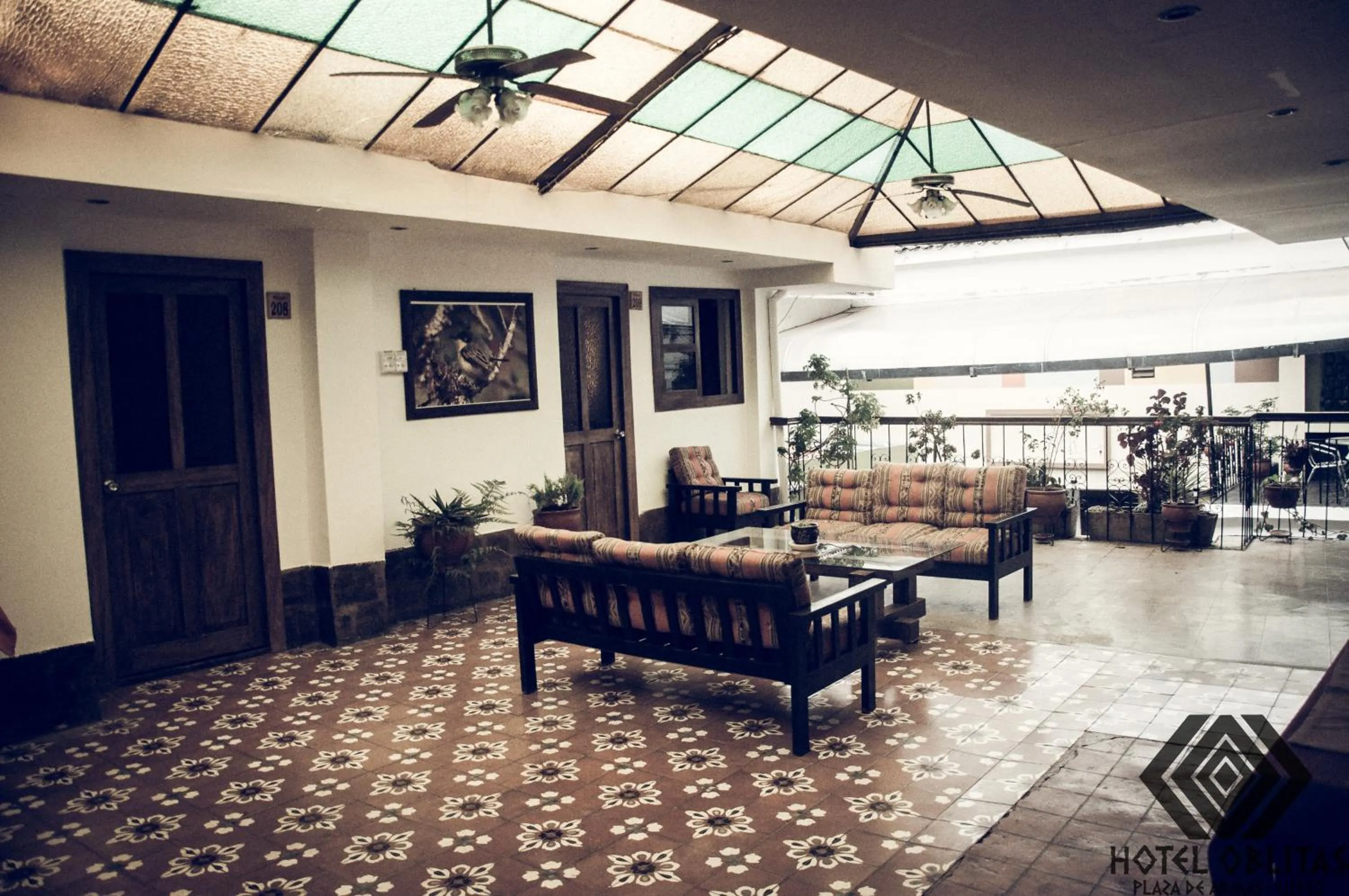 Patio in Hotel Oblitas Plaza de Armas Cusco